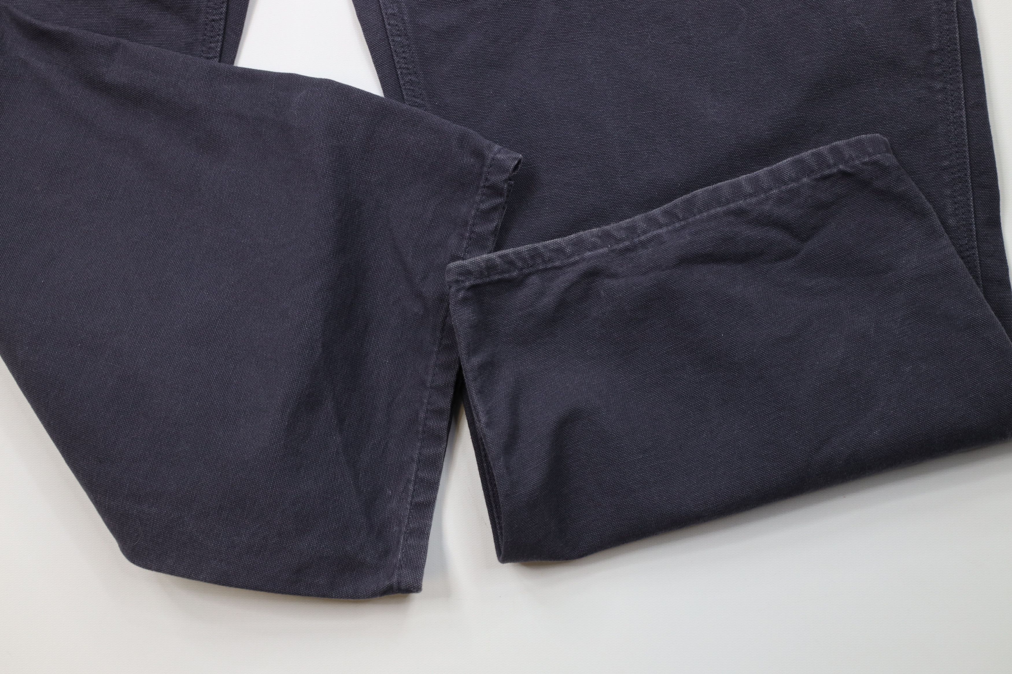 Carhartt Vintage Y2K Carhartt Wide Leg Canvas Dungaree Pants Blue Size US 44 / EU 60 - 6 Thumbnail
