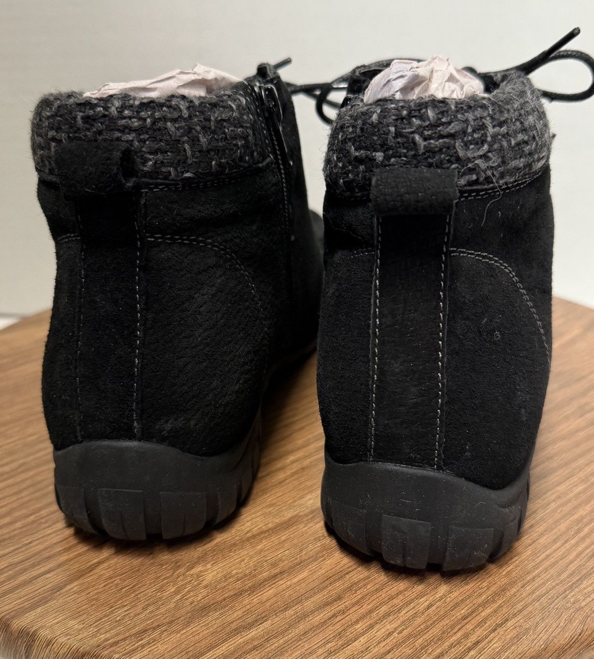 Other Propet Women Delaney Black Suede WFV002S Casual Boot Sz 11 Size US 11 / IT 41 - 3 Thumbnail