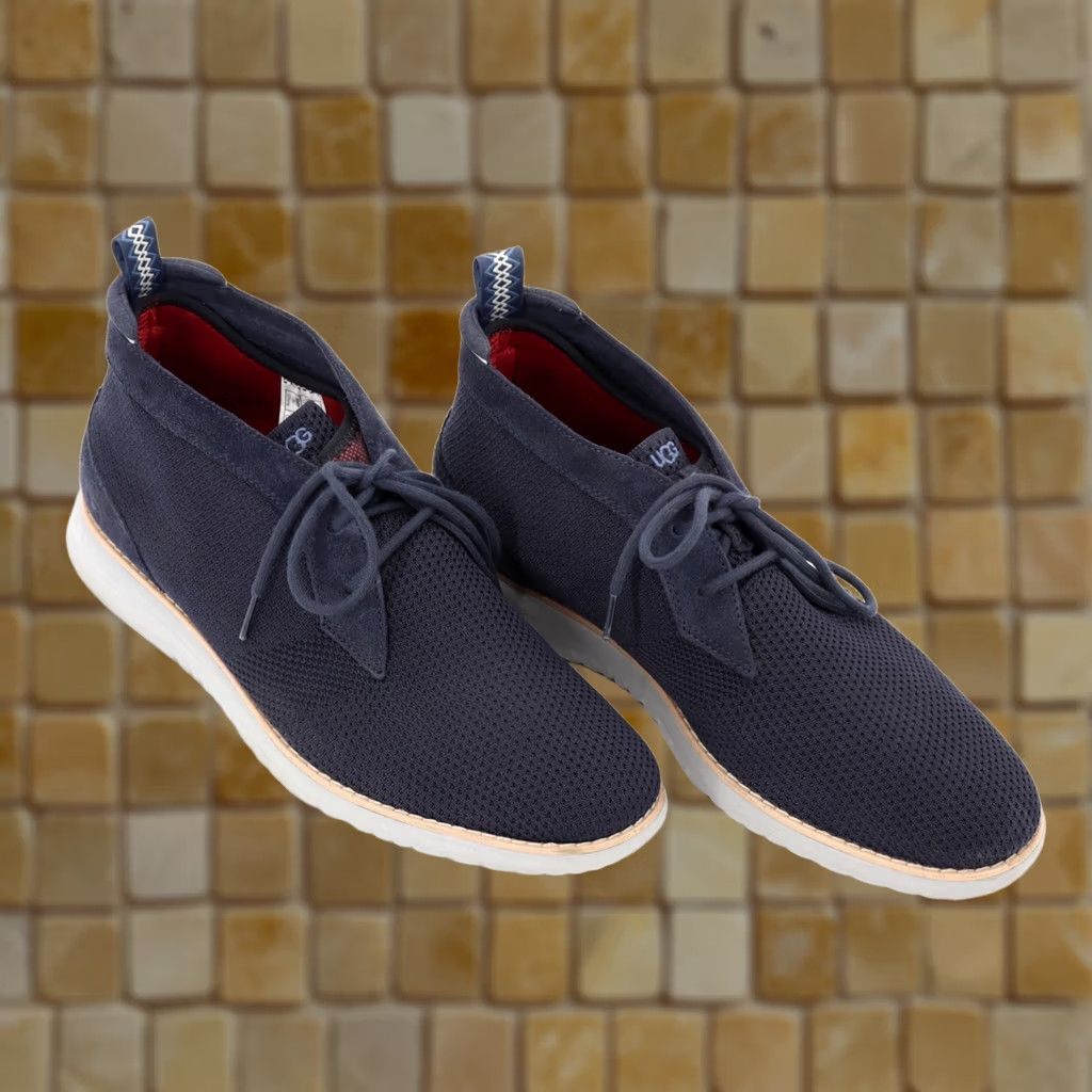 Ugg UGG Men's Union Chukka Boots Navy Sz 11 Size US 11 / EU 44 - 1 Thumbnail