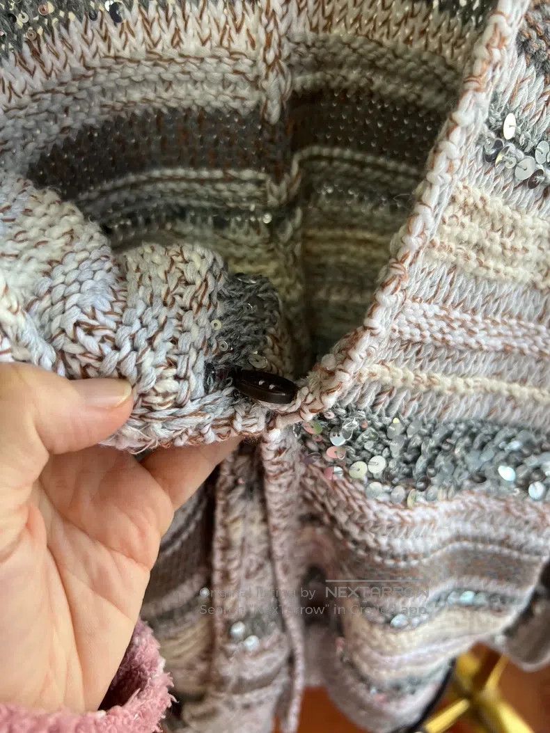 Brunello Cucinelli Brunello Cucinelli Sequin Belt Open Cardigan Size M / US 6-8 / IT 42-44 - 4 Thumbnail