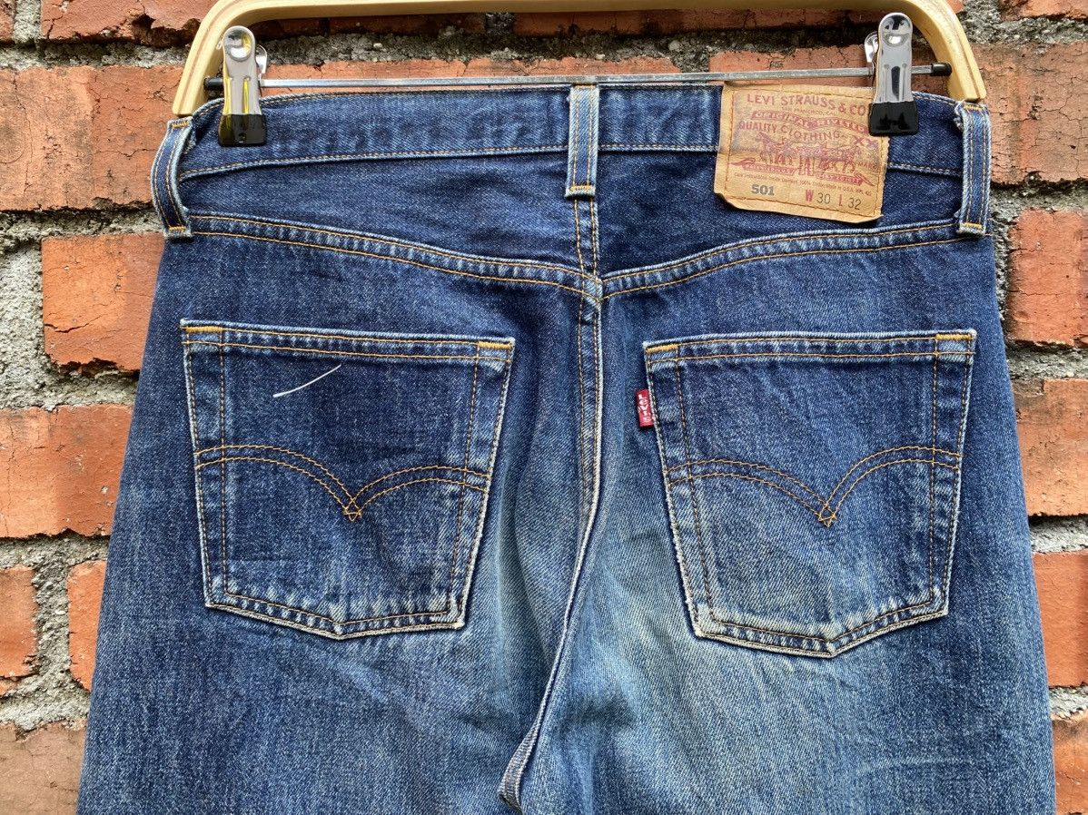 Levi's Vintage Clothing W30x32 Vintage levi's 501 distressed made in USA Size US 30 / EU 46 - 5 Thumbnail