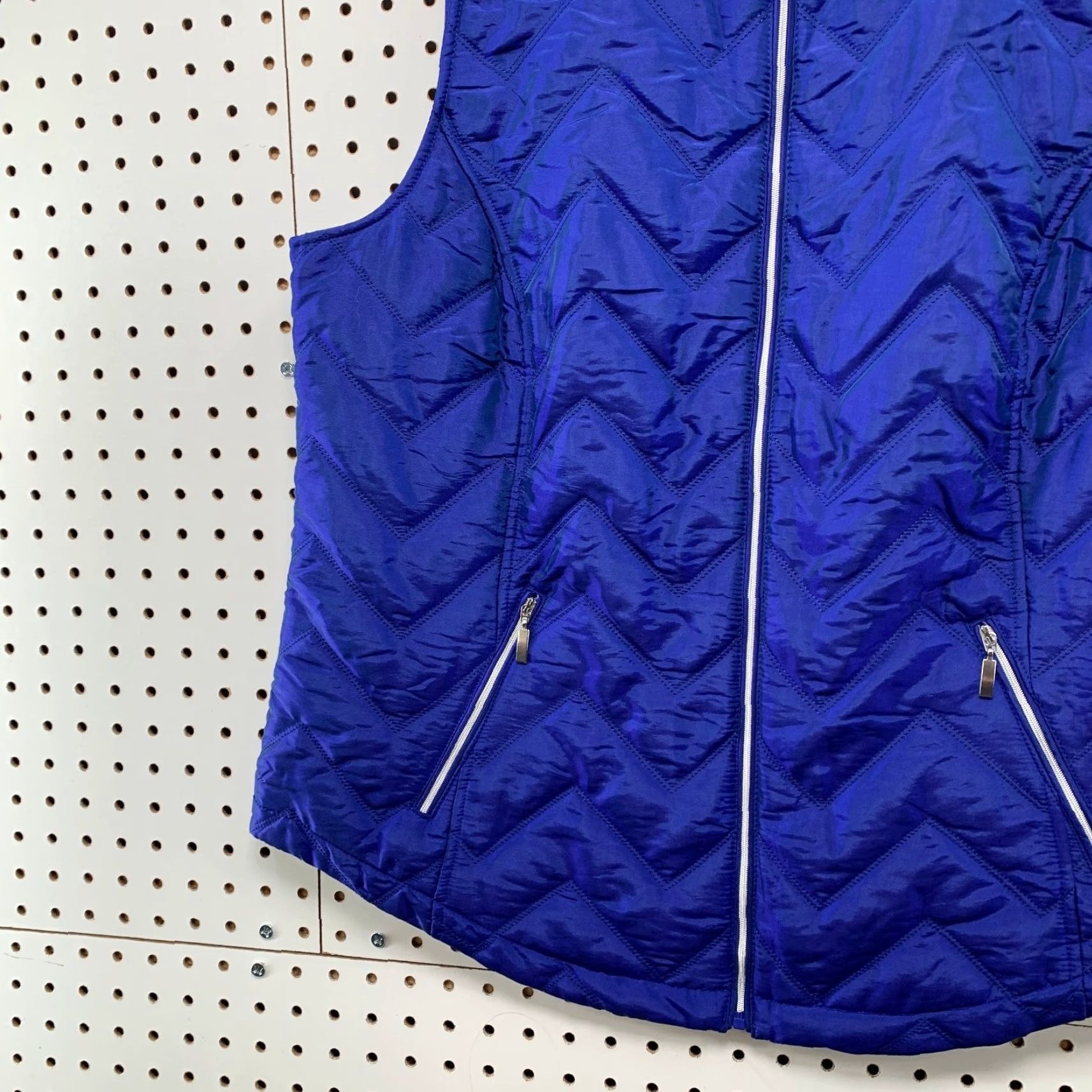 Vintage **VINTAGE NEW Weekend Chico's Women Sleeveless Blue Puffer Vest NWT** User: **NEW Weekend Chico's Women Sleeveless Blue Puffer Vest NWT** Size S / US 4 / IT 40 - 6 Thumbnail