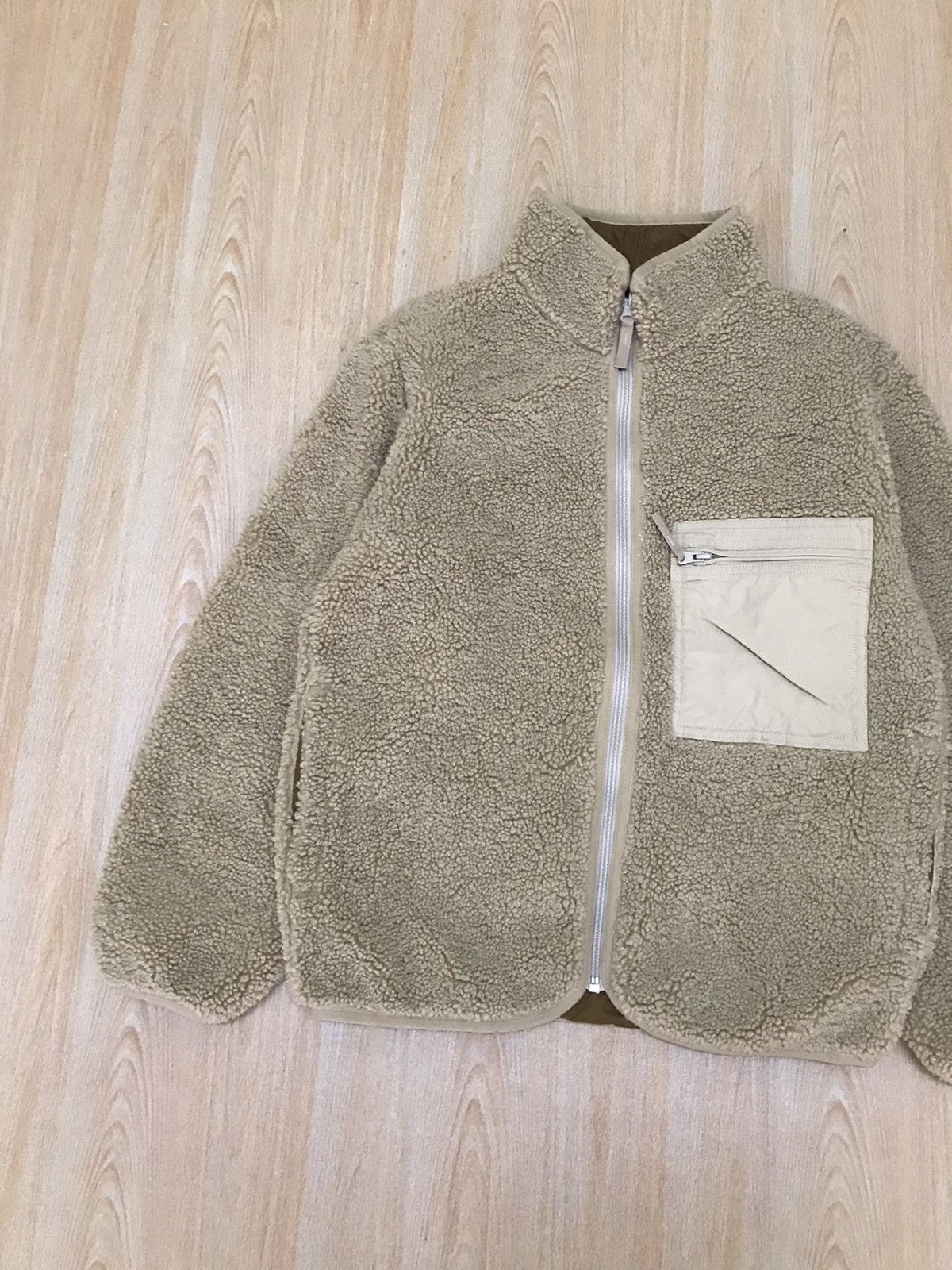 Japanese Brand × Uniqlo Vintage Japan Uniqlo Reversible Fleece Jacket Size US M / EU 48-50 / 2 - 6 Thumbnail