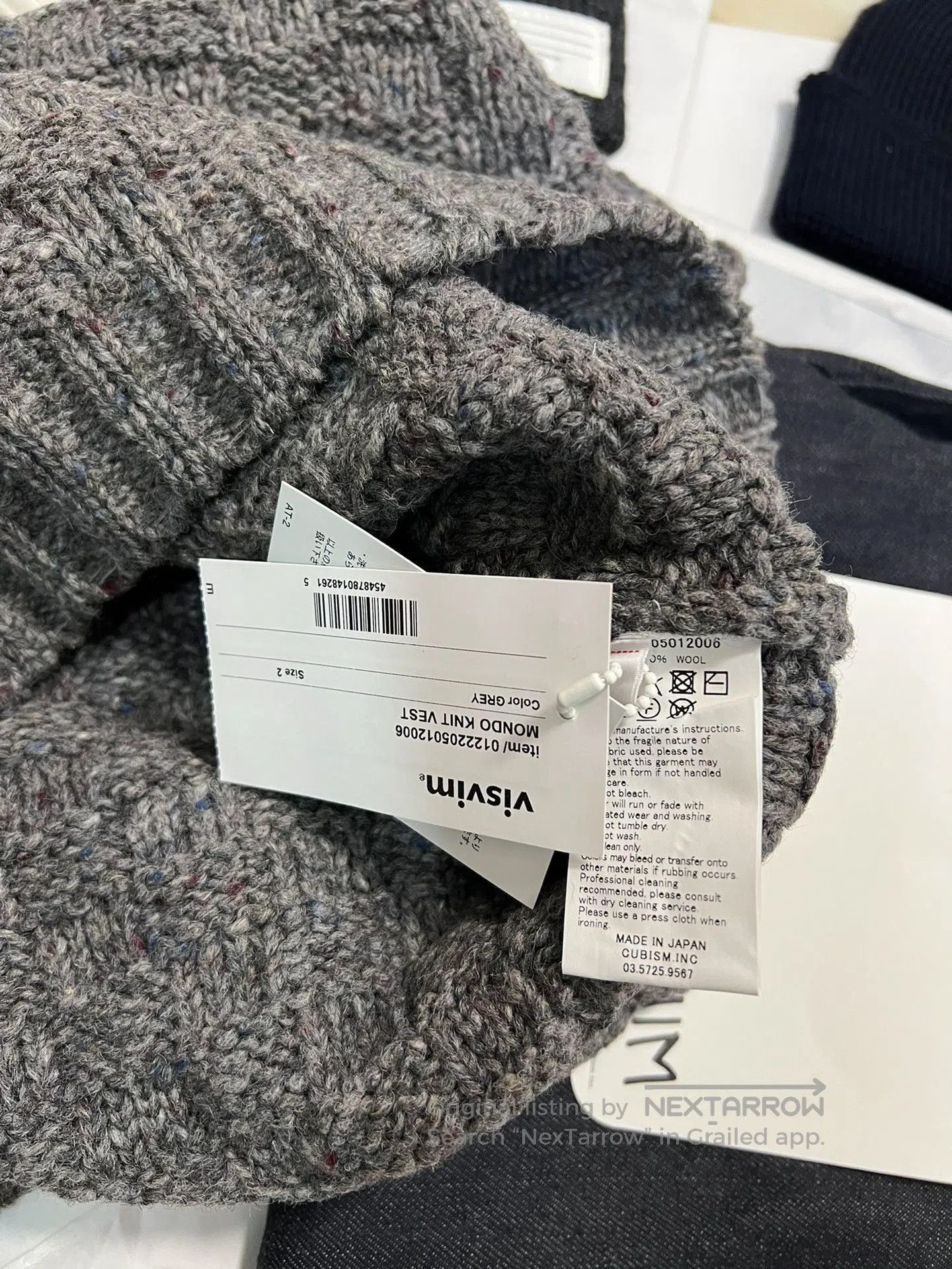 Visvim VISVIM 22AW MONDO KNIT VEST. Size US M / EU 48-50 / 2 - 5 Thumbnail
