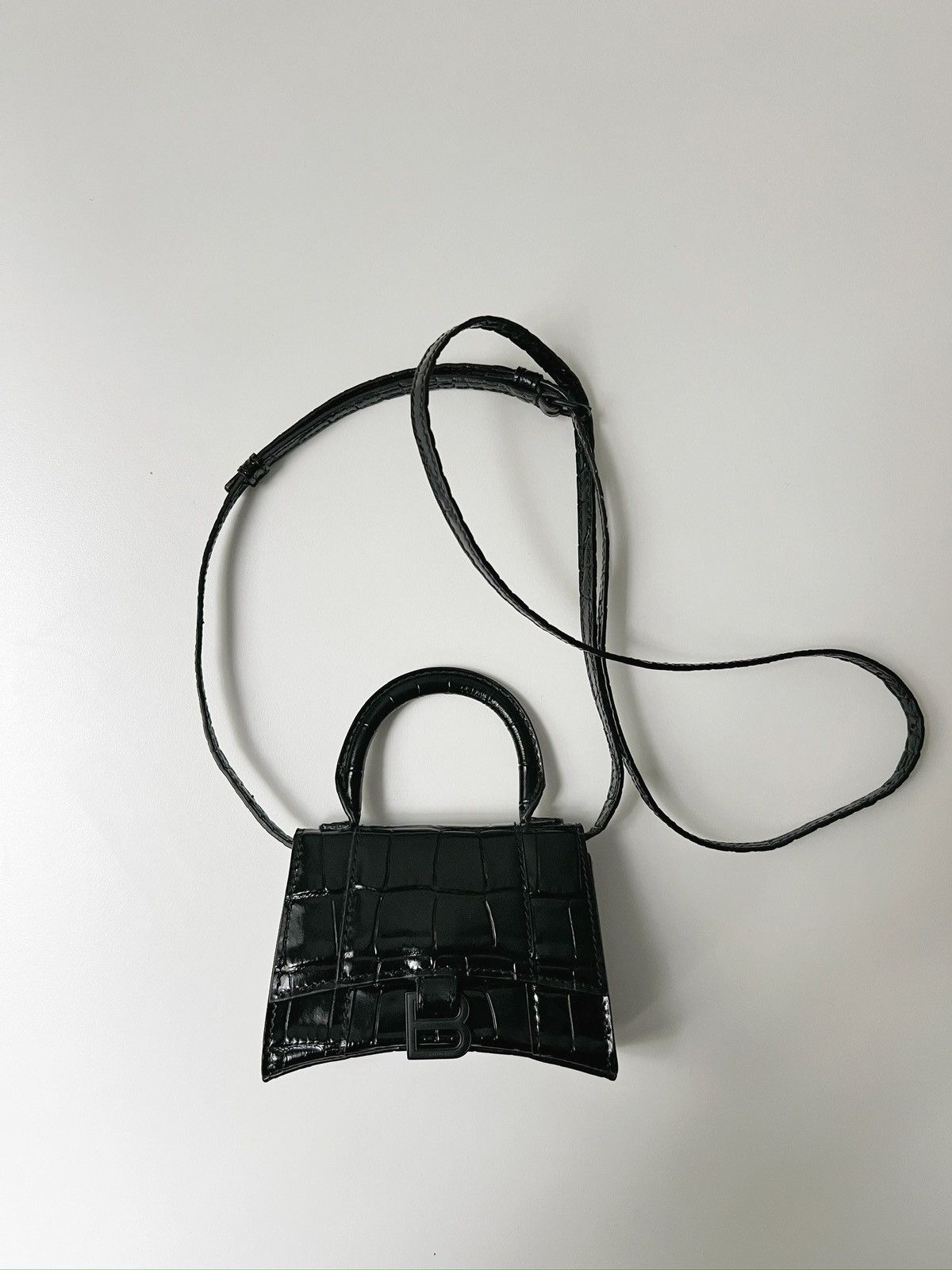 Balenciaga Balenciaga Hourglass Mini Bag Size ONE SIZE - 1 Thumbnail