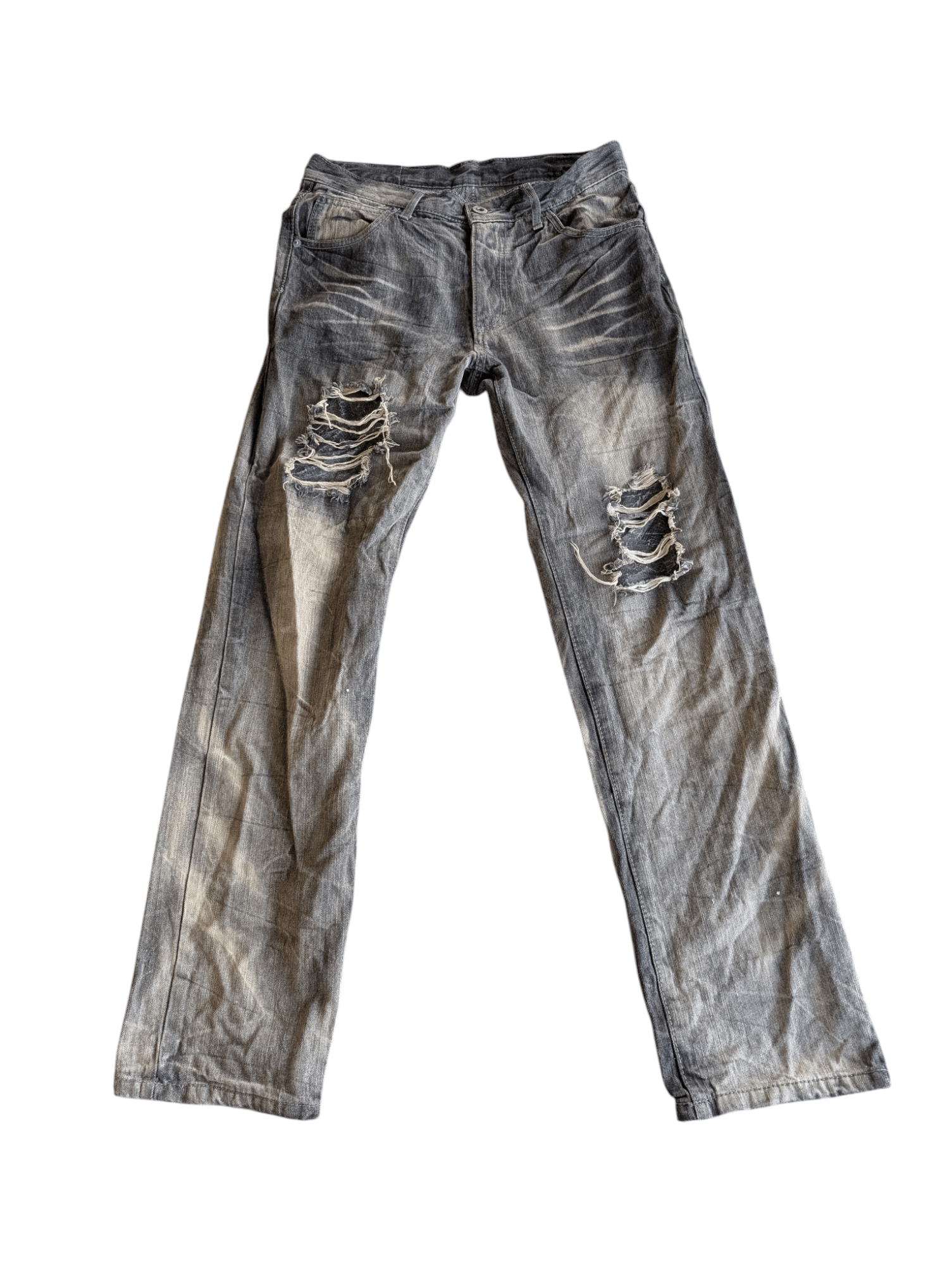 Vintage Snakeskin Patch Jeans