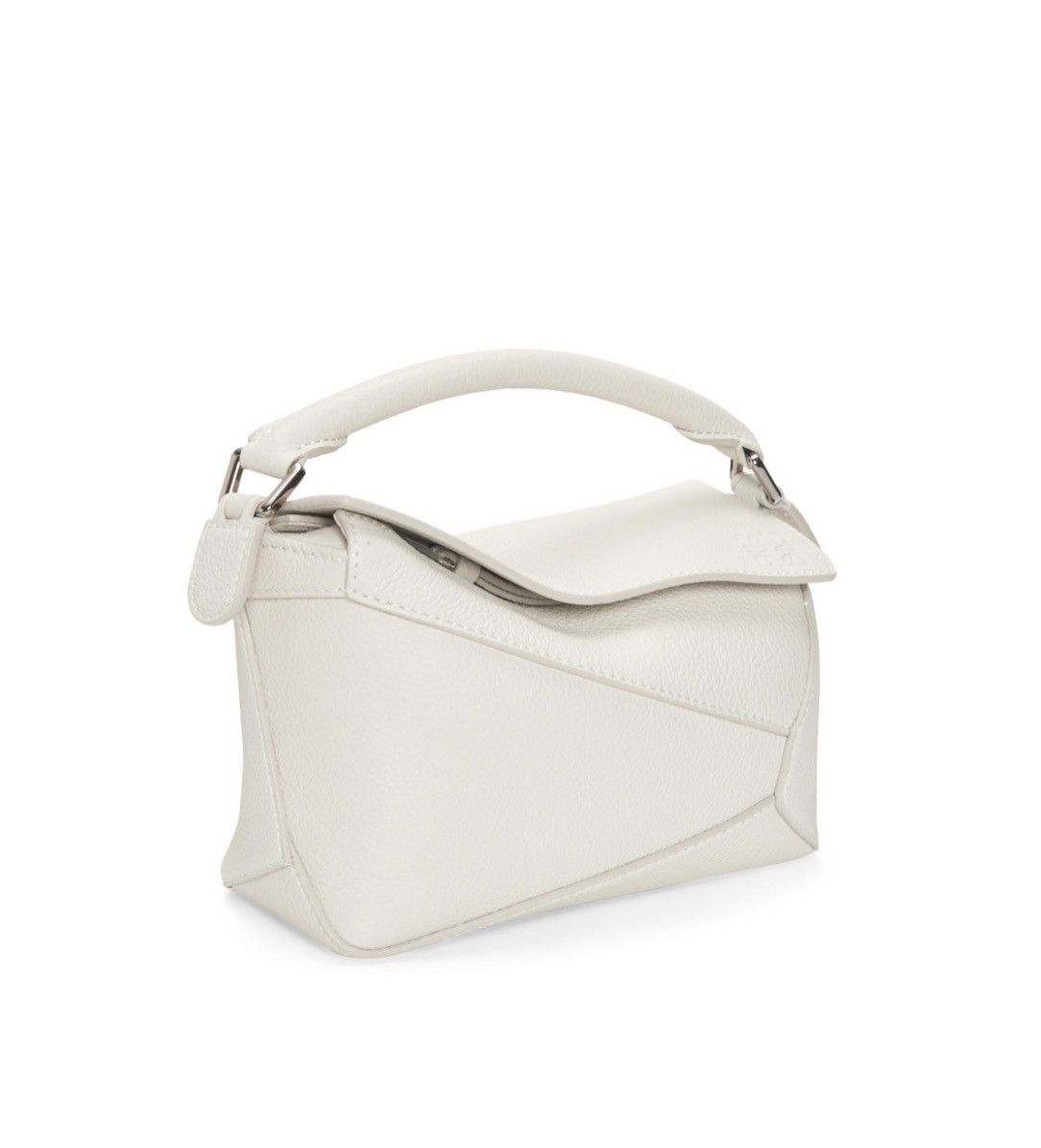 image of Sold Loewe Mini Puzzle Bag In Soft White, Men's