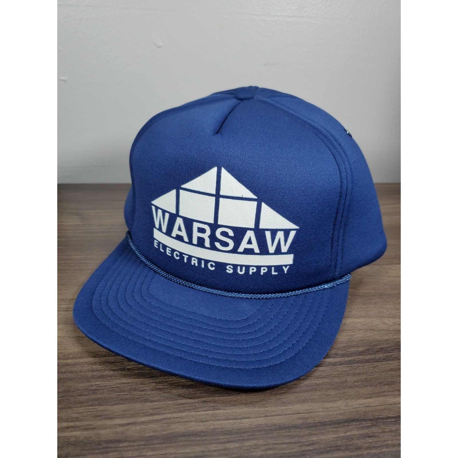 Vintage Warsaw Electric Supply Hat Snapback Cap Trucker Local Ad Size ONE SIZE - 2 Thumbnail
