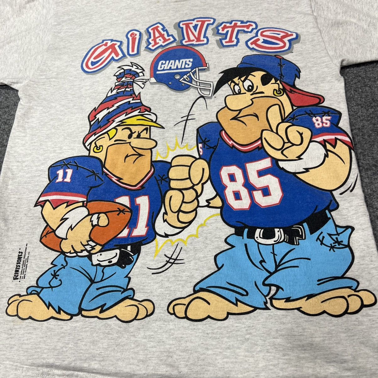 NFL × Vintage Vintage New York Giants Flintstones Tee Size US L / EU 52-54 / 3 - 2 Thumbnail