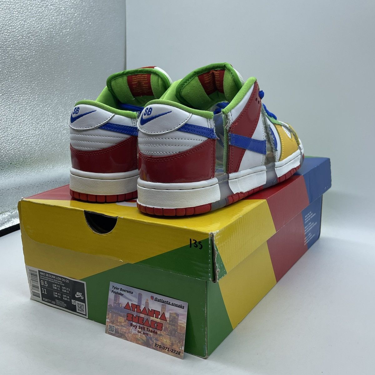 Nike Dunk low SB sandy bodeker Size US 9.5 / EU 42-43 - 5 Thumbnail