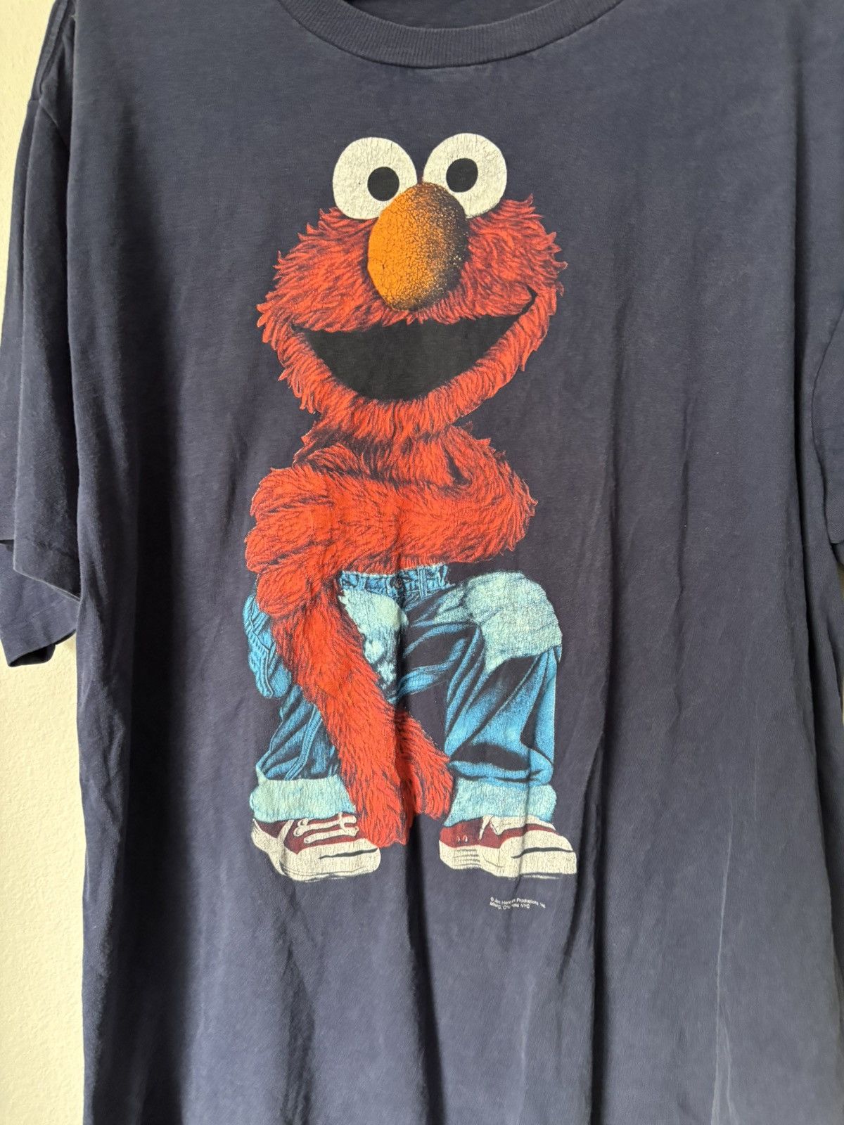 Vintage Vintage 90s Sesame Street Elmo Shirt Size US XXL / EU 58 / 5 - 2 Thumbnail