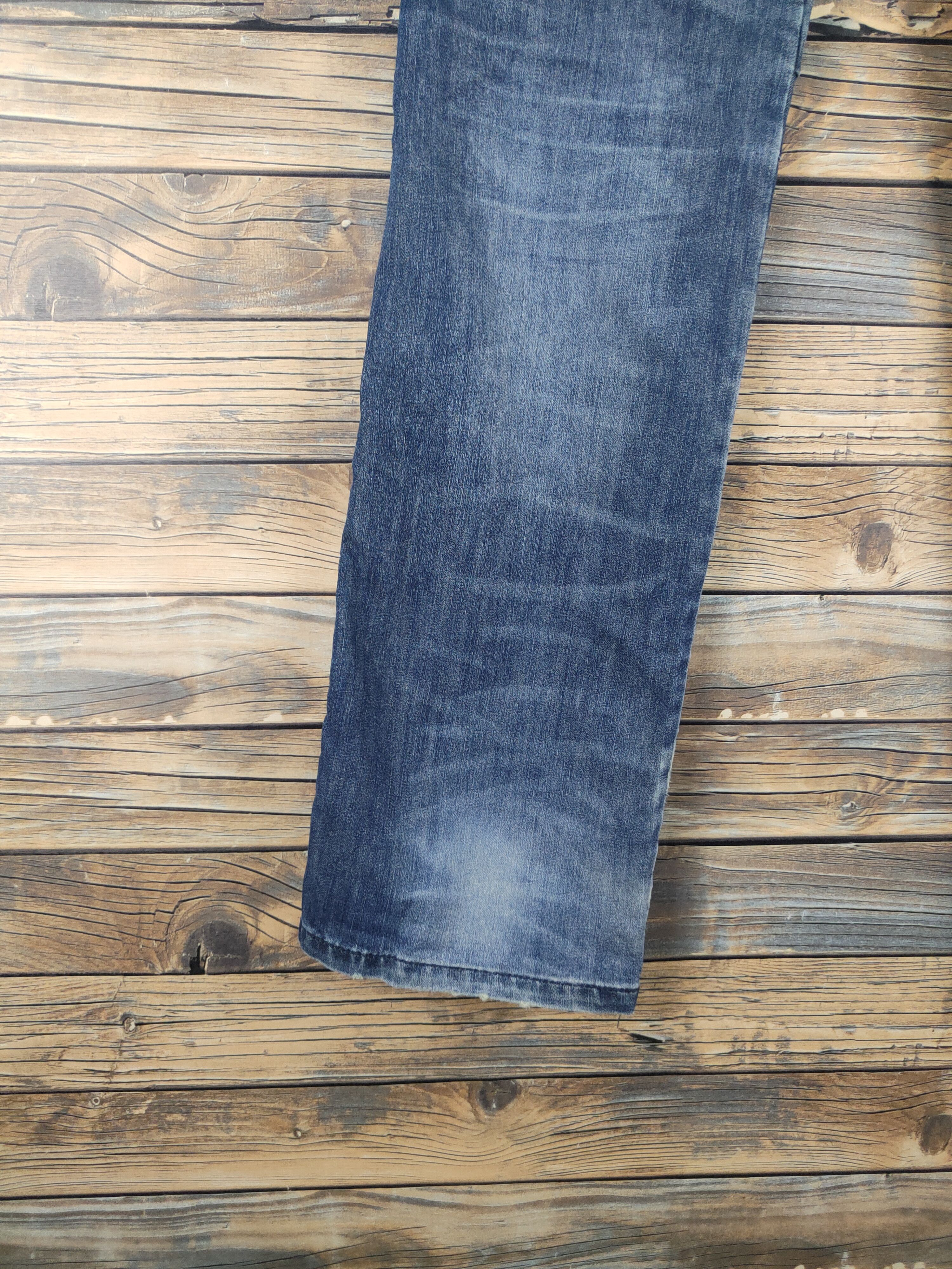 DL Lyric Dark Blue Distressed Ripped Jeans #46-103T