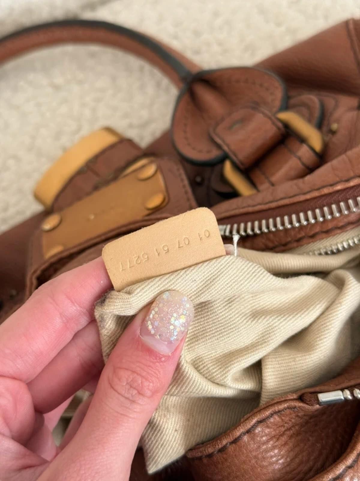 chloma Chloé Paddington Leather Handbag Size ONE SIZE - 11 Thumbnail
