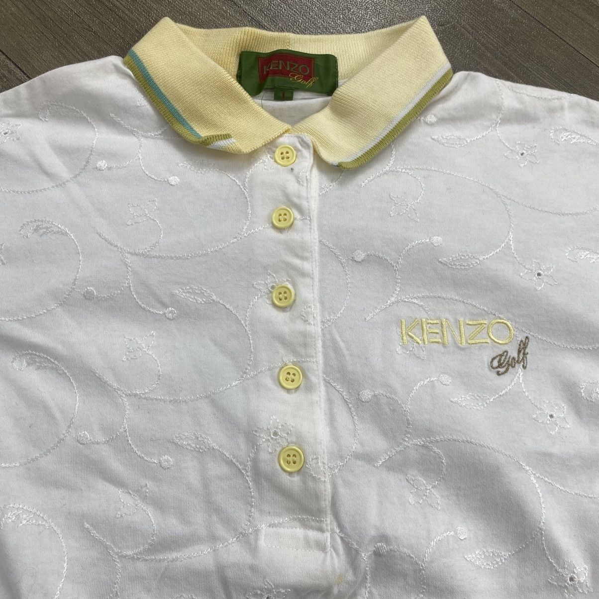 Kenzo Vintage Kenzo Golf Polo Shirt Designer Luxury Size S / US 4 / IT 40 - 3 Thumbnail