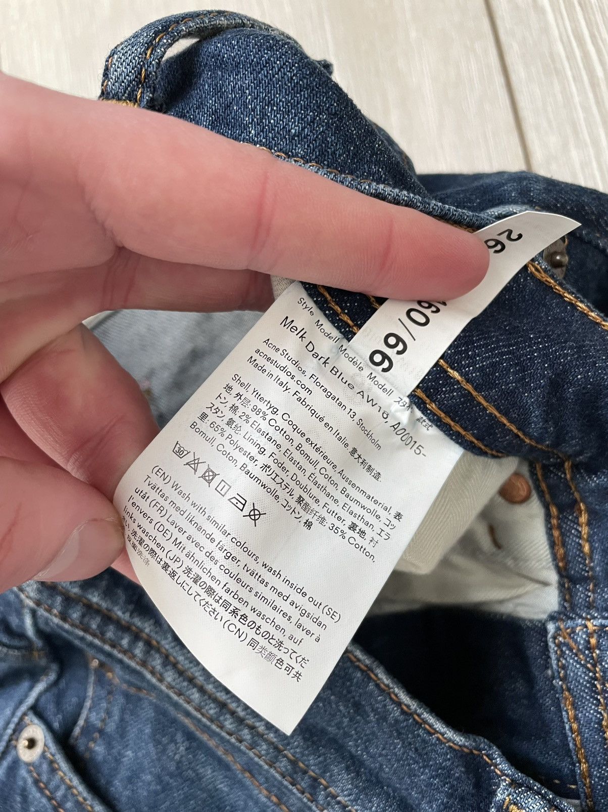 Acne Studios Acne Studios Mece Women's Boyfriend Denim Jeans Size W26L30 Size 26" / US 2 / IT 38 - 6 Thumbnail