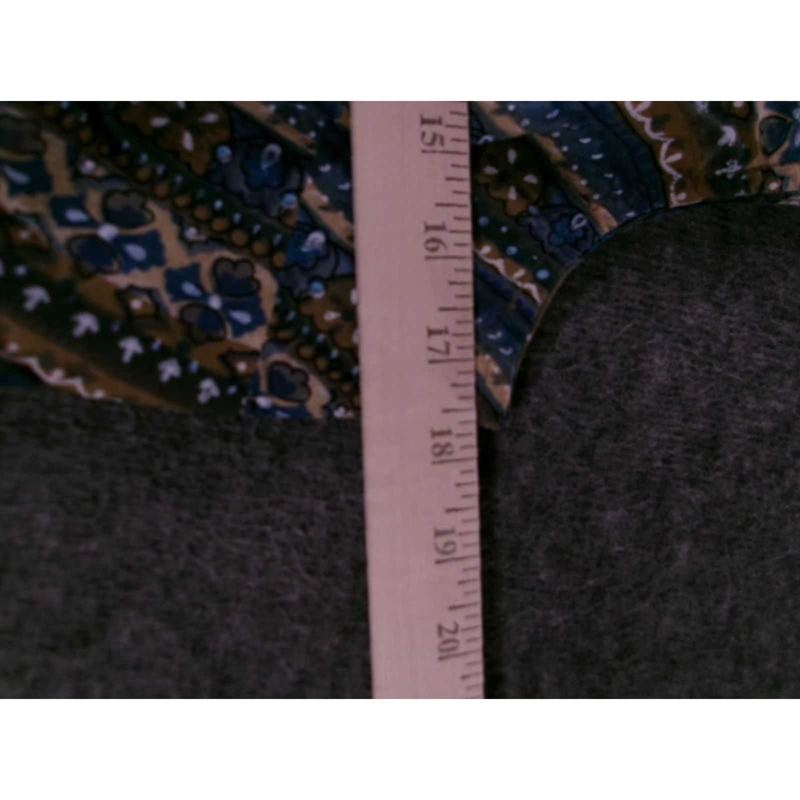 Vintage Serengeti Dress Womens M Maxi Paisley Sleeveless V Neck Cotton Blue Green Flowy Size M / US 6-8 / IT 42-44 - 3 Thumbnail