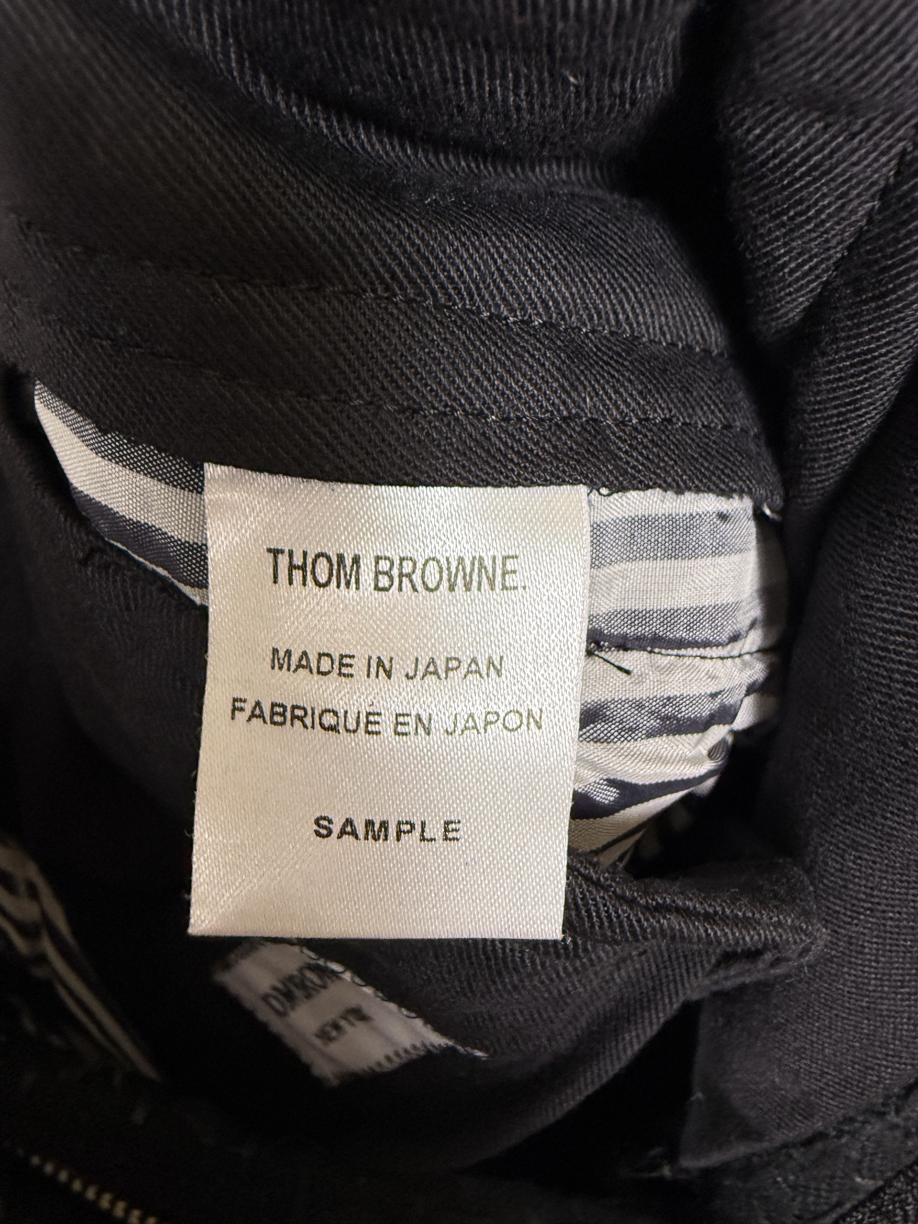 Thom Browne Thom Browne Frayed Edge Sample Suit Jacket and Pants Size 46R - 12 Thumbnail