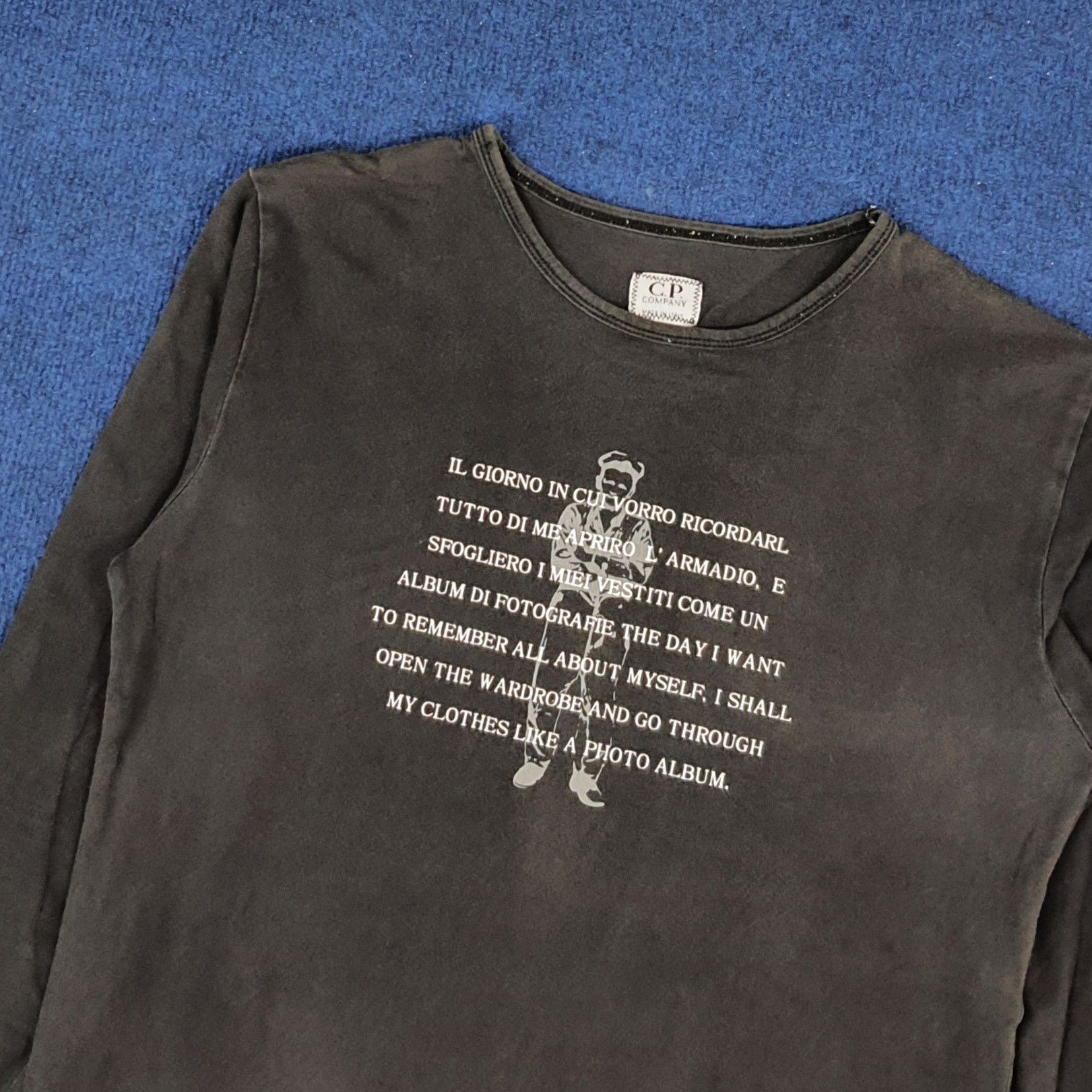 C.P. Company × Vintage Vintage C.P. Company Long Sleeve Tshirt Size US S / EU 44-46 / 1 - 2 Thumbnail