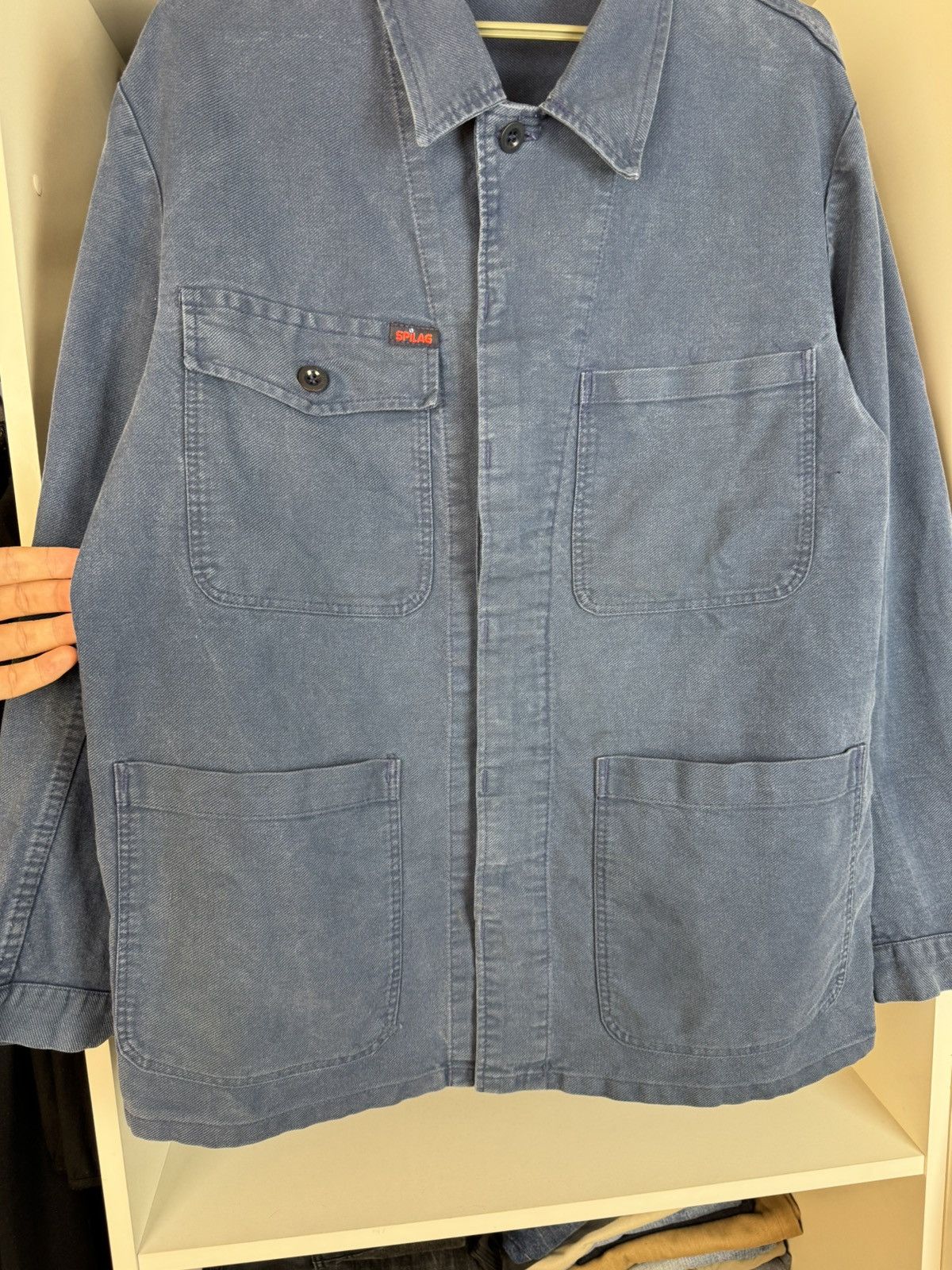 Vintage Vintage Spilag French Chore Work Jacket Size 50 Size US M / EU 48-50 / 2 - 13 Thumbnail