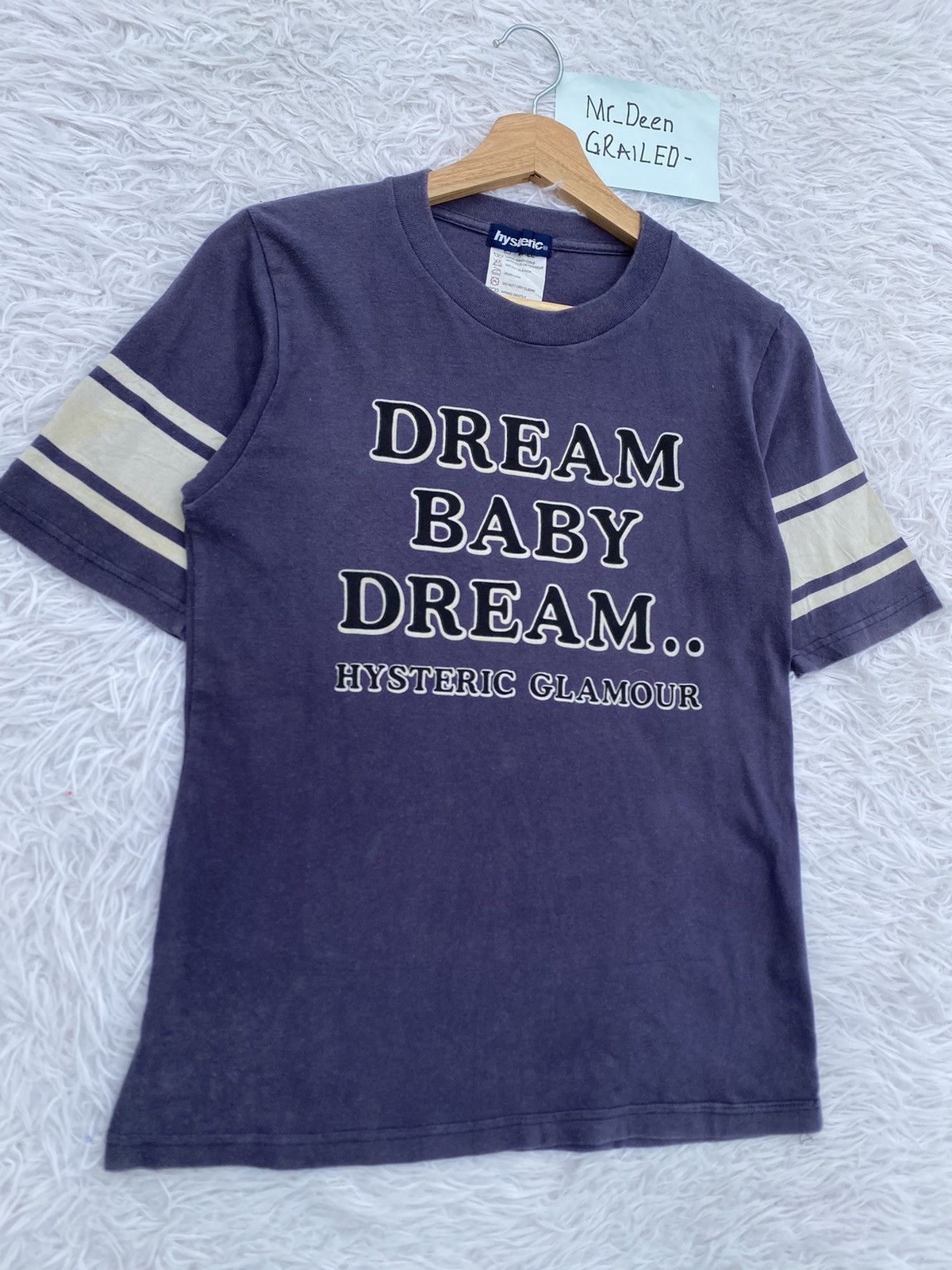 Hysteric Glamour Rare Vintage Hysteric Glamour Dream Baby Dream Tshirt Size US S / EU 44-46 / 1 - 4 Thumbnail