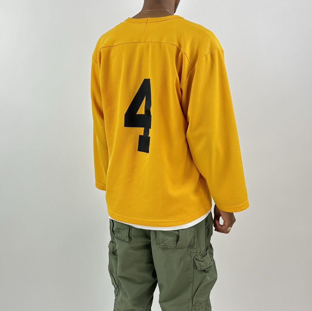 NHL × Vintage vintage 90s ICE HOCKEY Canada Youth League spellout jersey Size US M / EU 48-50 / 2 - 3 Thumbnail