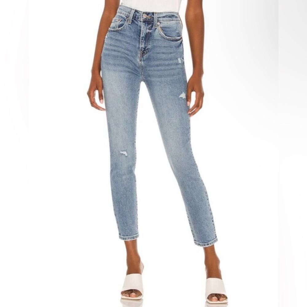 Designer Pistola Cara High rise vintage skinny jeans size 26 Size 26" / US 2 / IT 38 - 1 Thumbnail