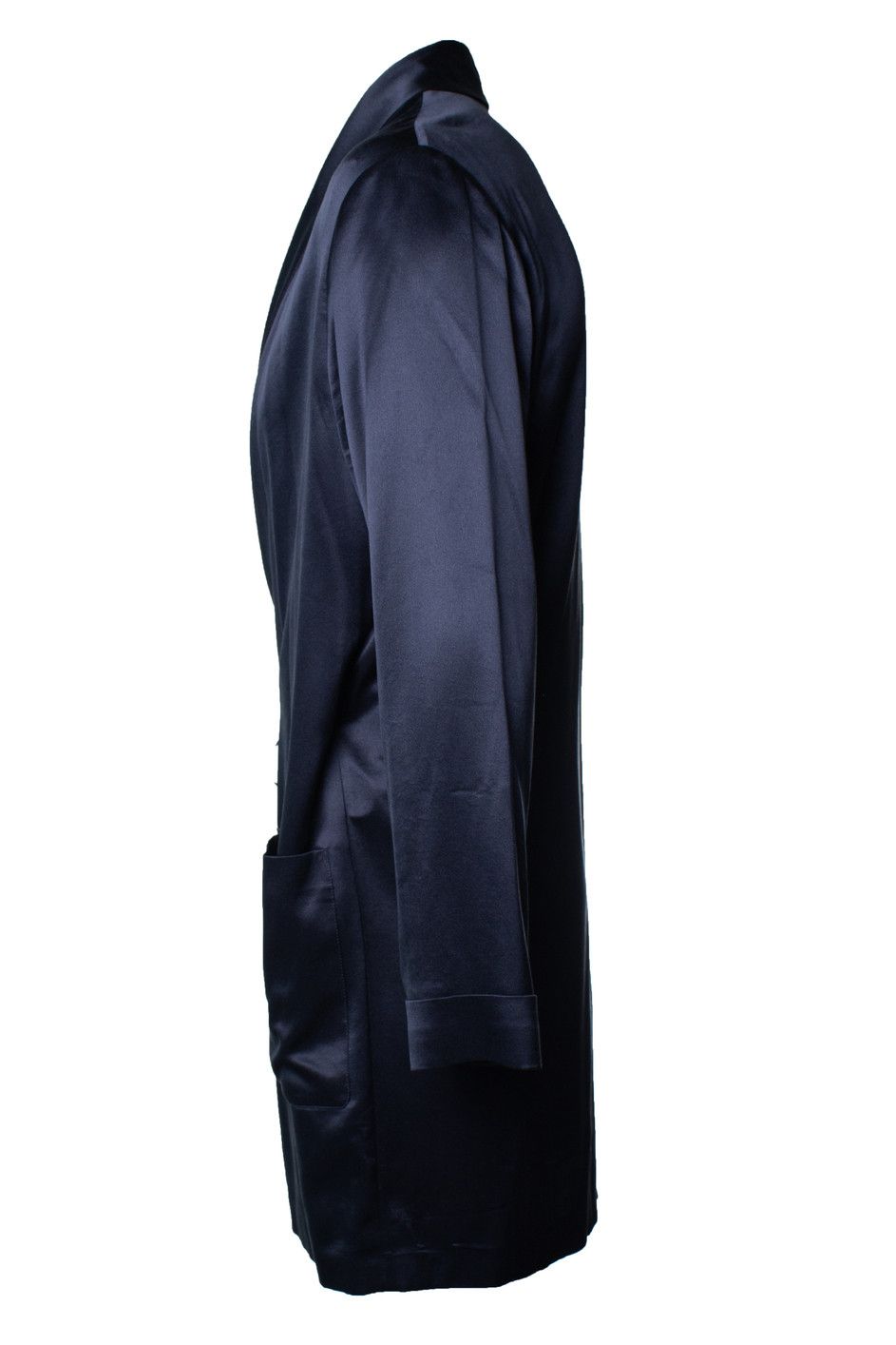 Saint Laurent Paris Saint Laurent, blue silk kimono 2022 Size US M / EU 48-50 / 2 - 2 Thumbnail