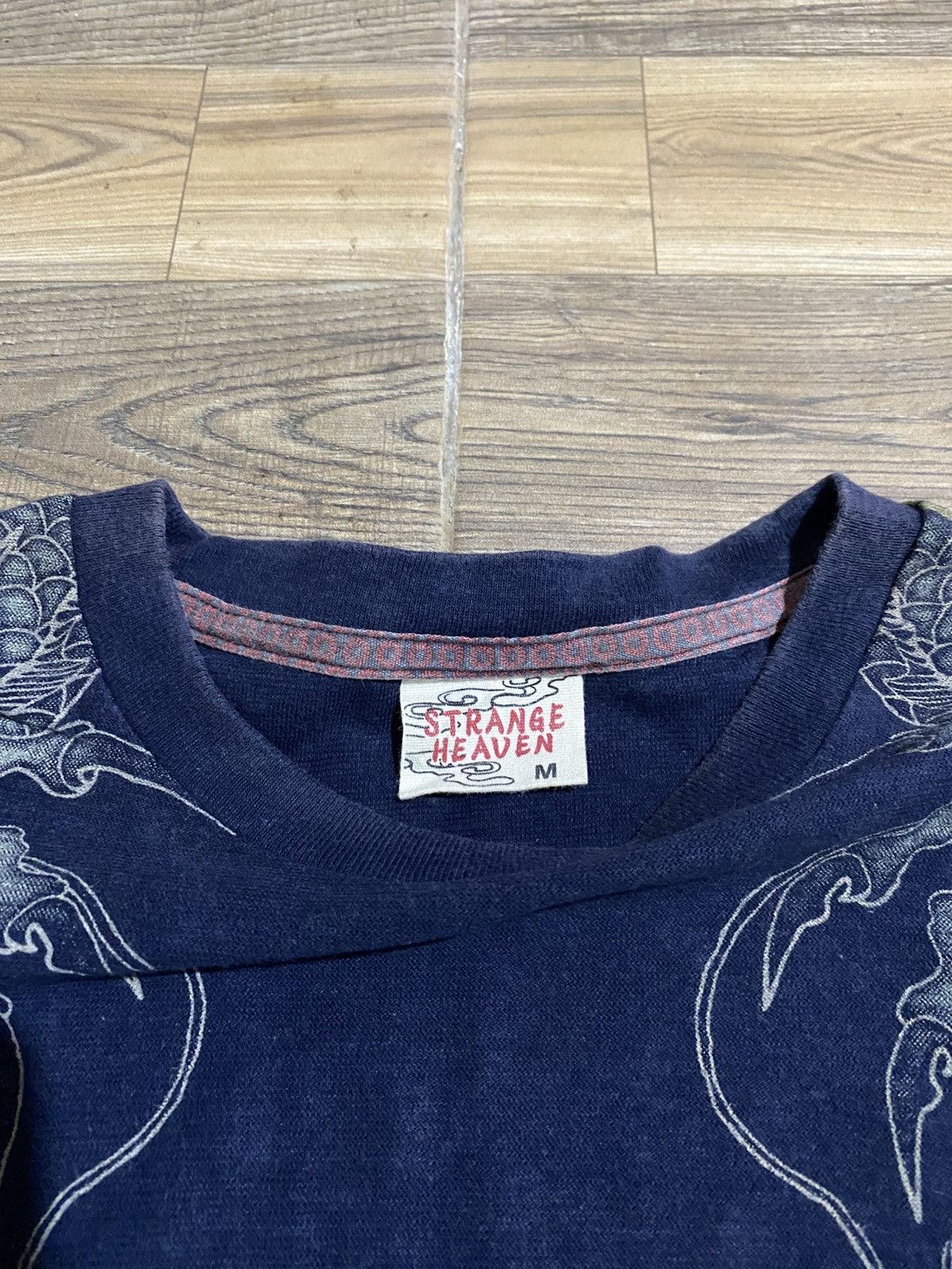 Japanese Brand STRANGE HEAVEN FADED SKULL SHORT TEE Size US M / EU 48-50 / 2 - 4 Thumbnail