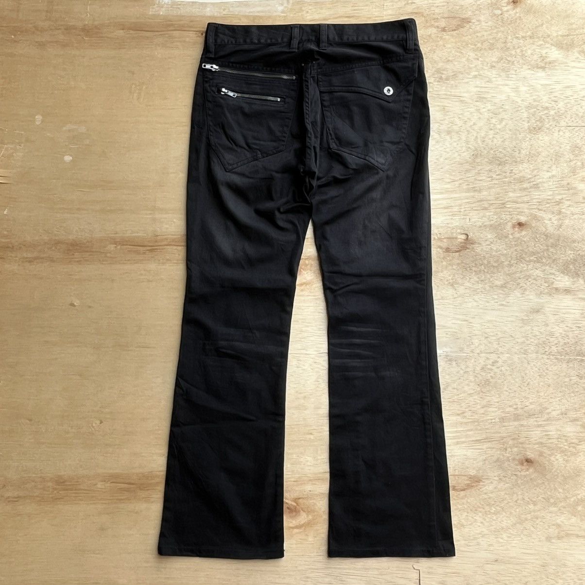 semanticdesign SEMANTIC DESIGN FADED STRETCH BOOT CUT JAPANESE BRAND Size US 32 / EU 48 - 6 Thumbnail