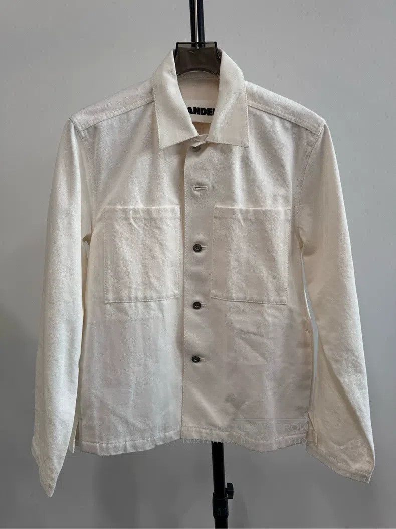 Jil Sander White denim jacket