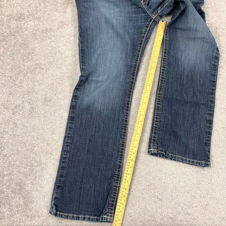 Ariat Ariat FR M4 Jeans Mens 40 x 33 Relaxed Boot Blue Denim Workwear Cowboy Western Size US 40 / EU 56 - 6 Thumbnail