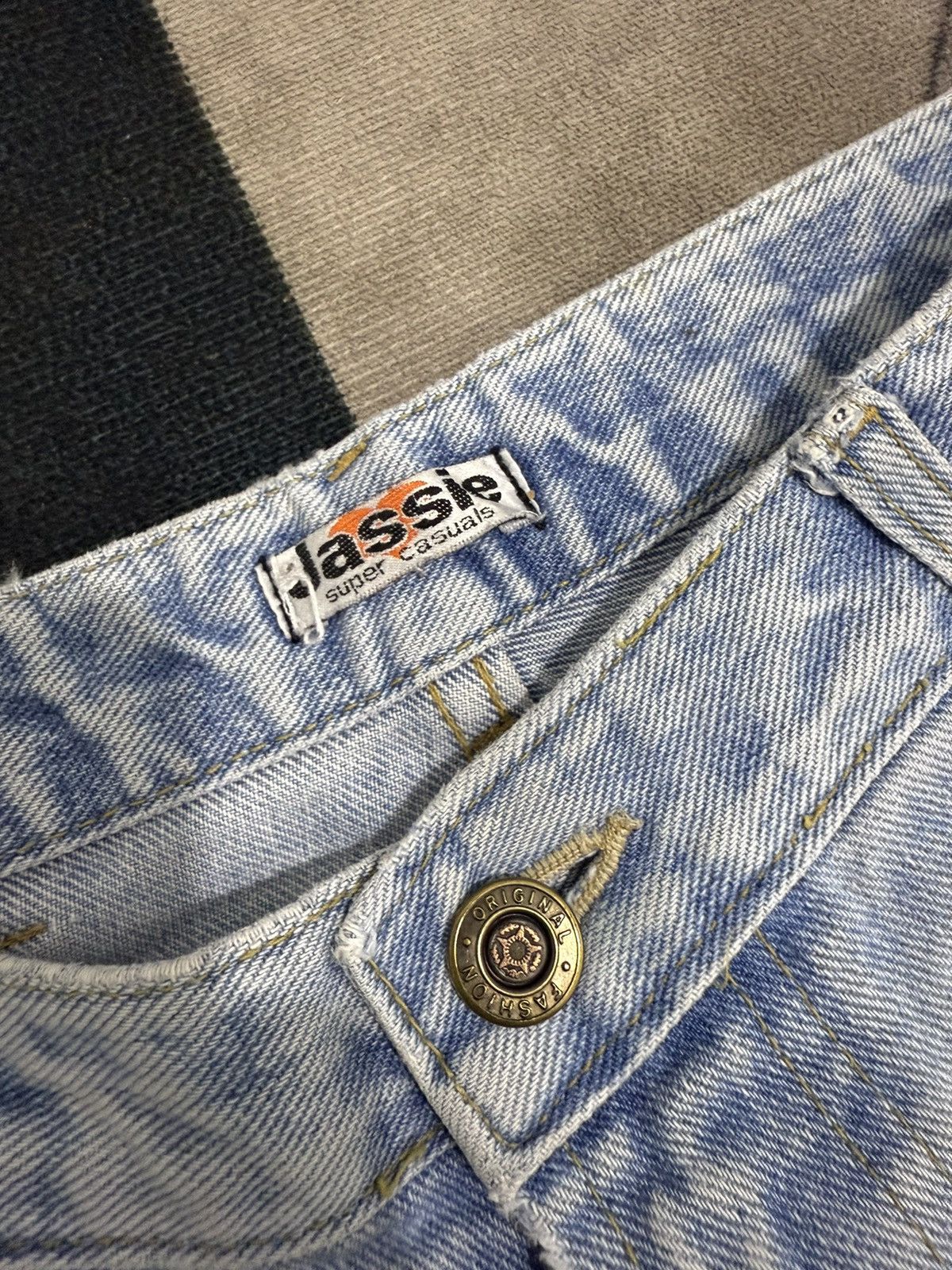 If Six Was Nine JASSIE FLARE LEO PARD IFSIX DENIM PANTS Size US 29 - 5 Thumbnail