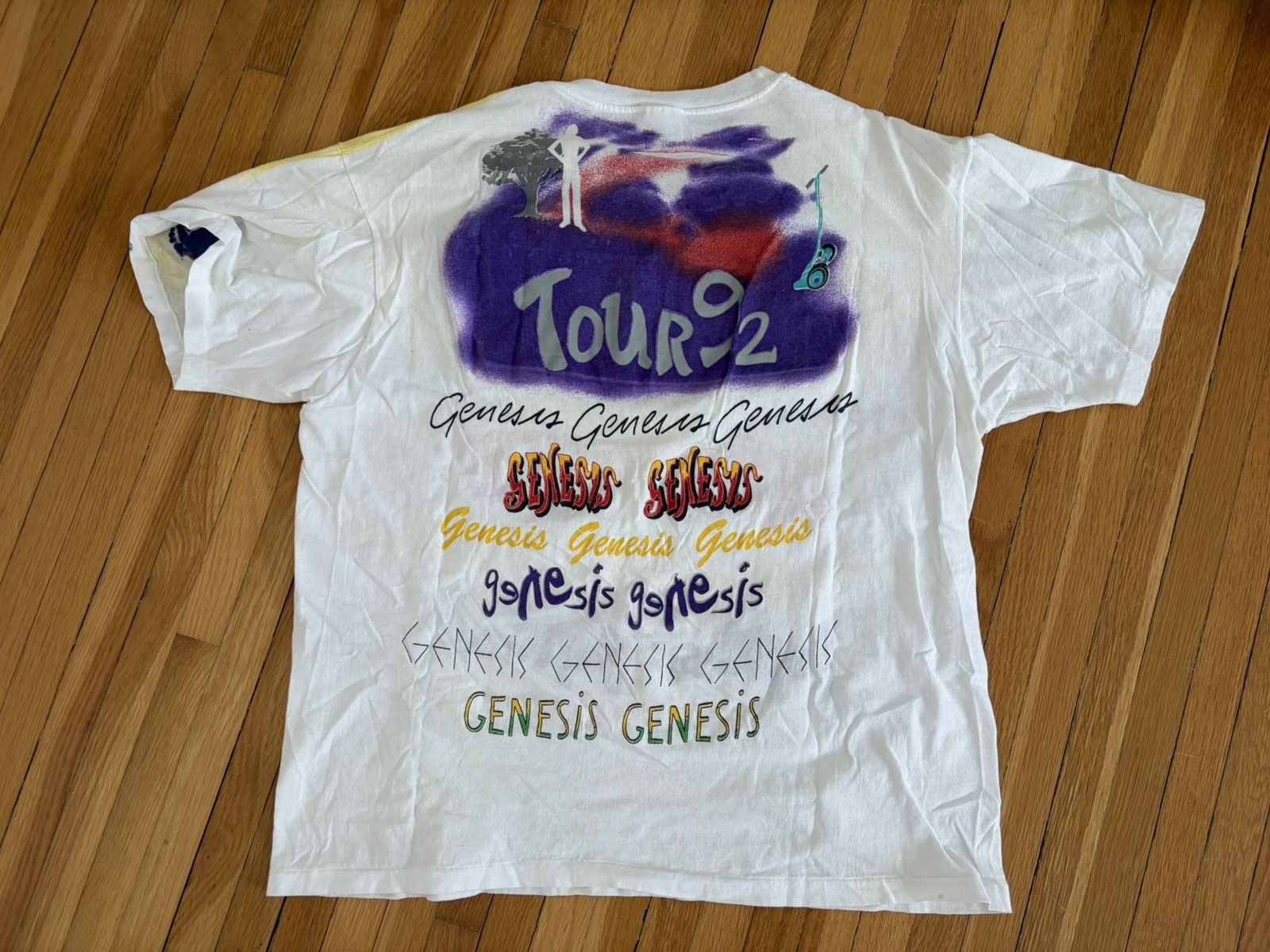 Band Tees Genesis 1992 tour tee Size US XL / EU 56 / 4 - 3 Thumbnail