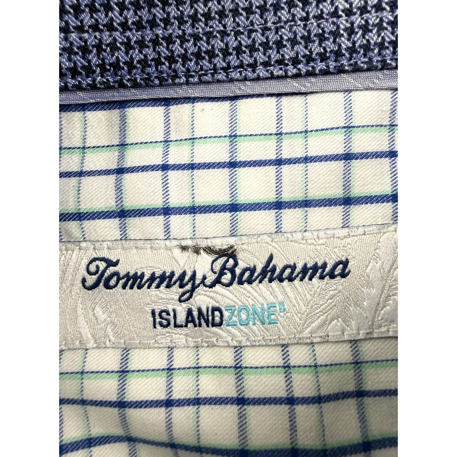 Tommy Bahama Tommy Bahama Shirt Mens 2XL White Check Long Sleeve Button Up Casual IslandZone Size US XXL / EU 58 / 5 - 4 Thumbnail