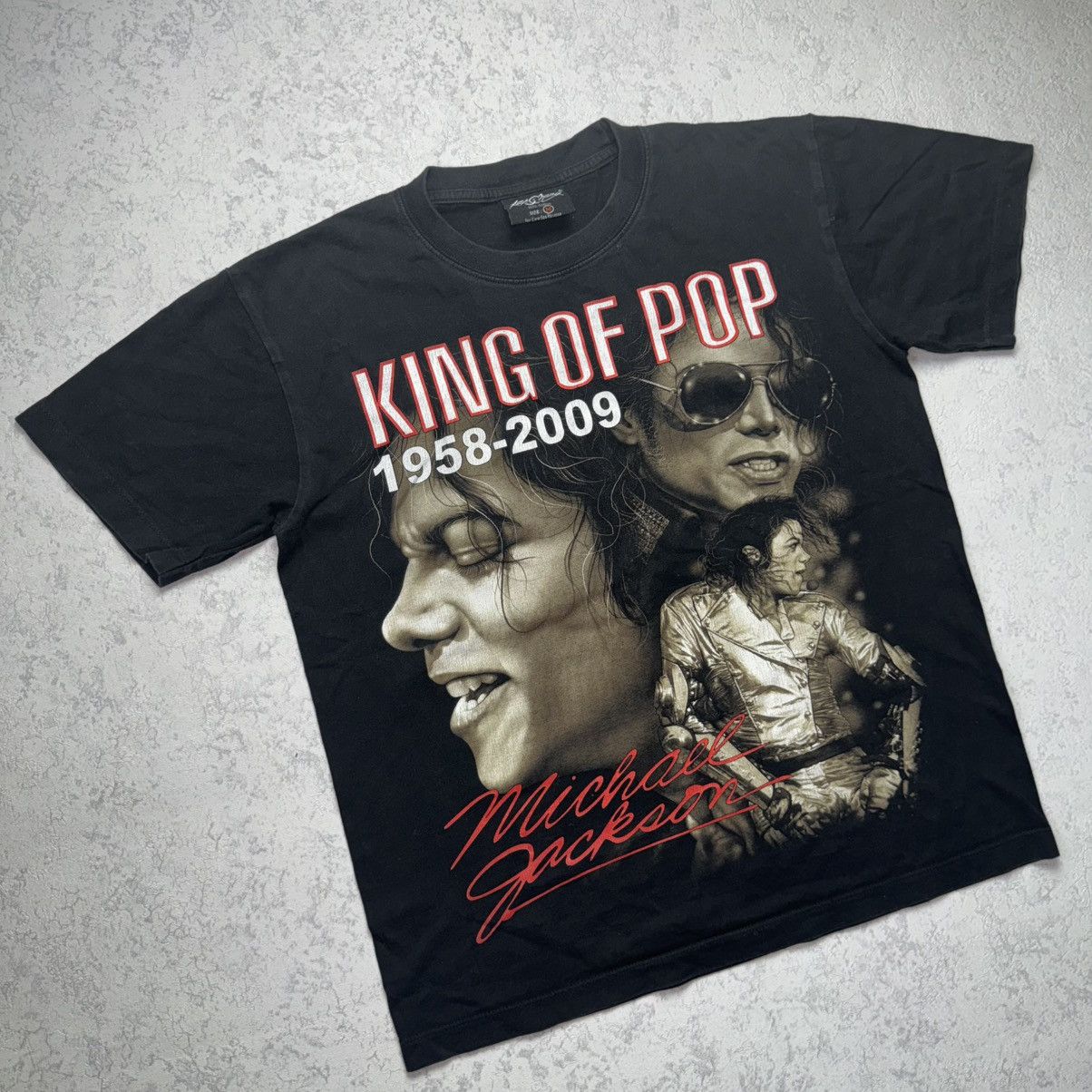 Band Tees Michael Jackson 1958-2009 King Of Pop Tee Size US M / EU 48-50 / 2 - 2 Thumbnail