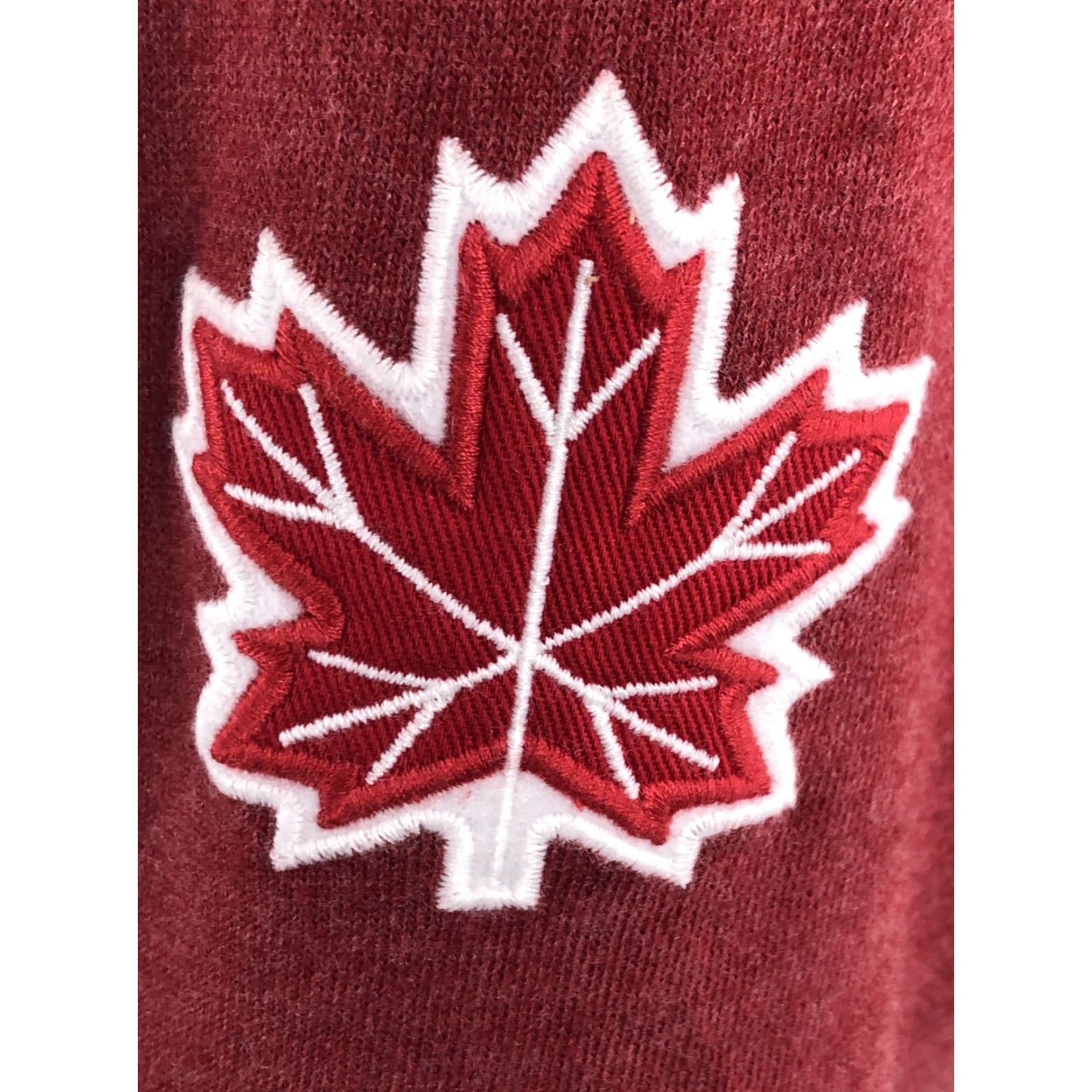Vintage CANADA OLYMPICS - Embroidered Womens Md. Full Zip Hoodie Jacket Hoodie Red MD Womens LL Size M / US 6-8 / IT 42-44 - 6 Thumbnail