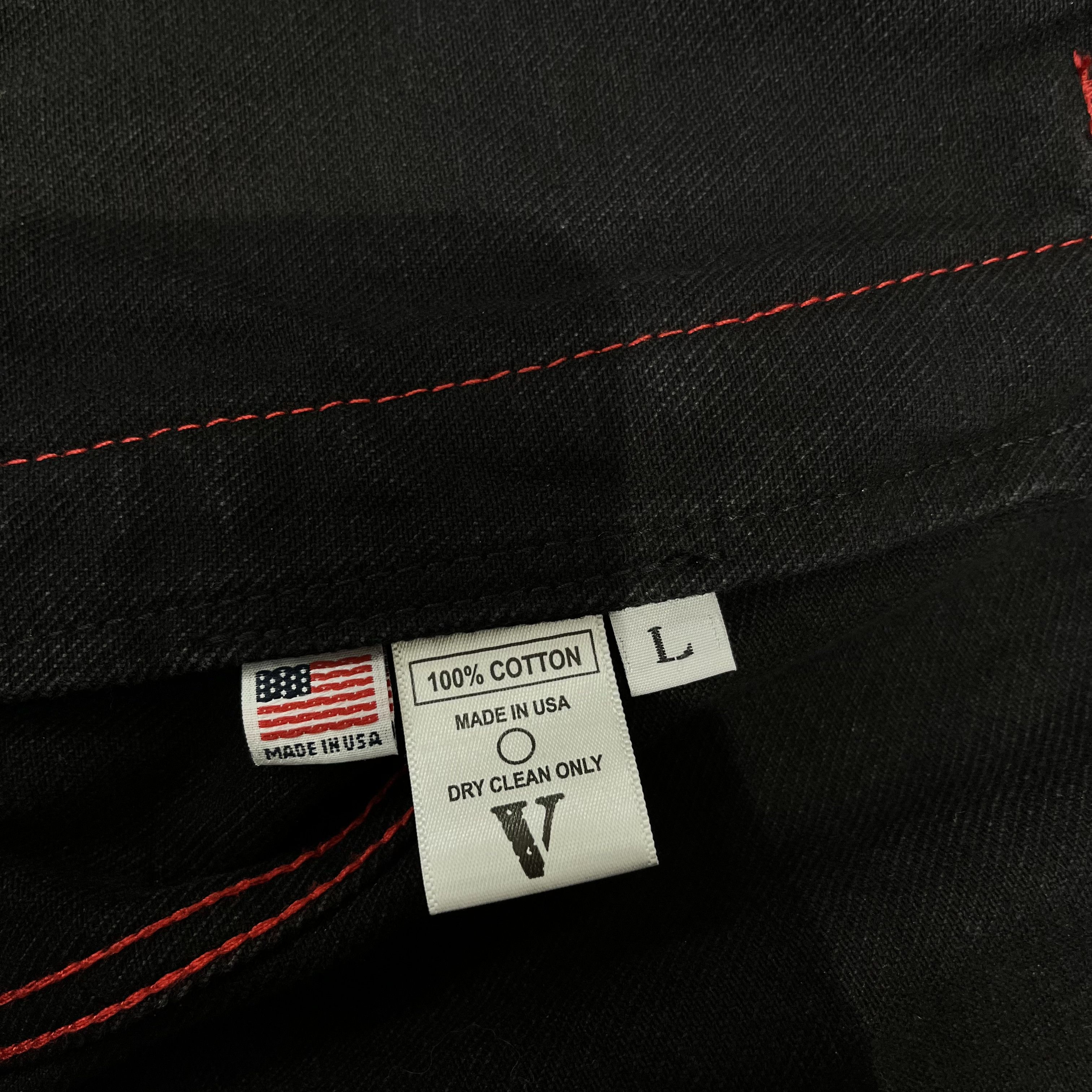 Vlone Vlone Friends Denim Jacket Size US L / EU 52-54 / 3 - 8 Thumbnail