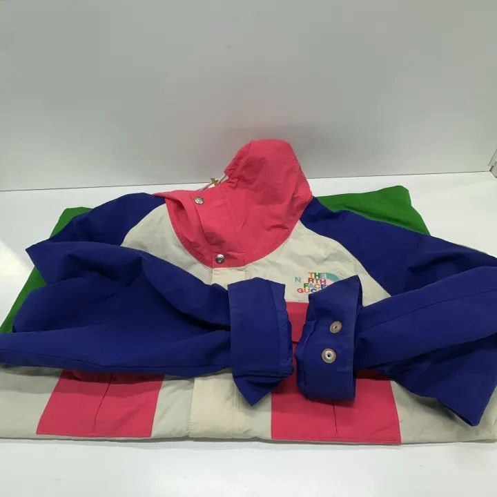 Gucci Gucci Gucci x North Face Colorblock Long Sleeve Coat -2506 Size US XXL / EU 58 / 5 - 8 Thumbnail