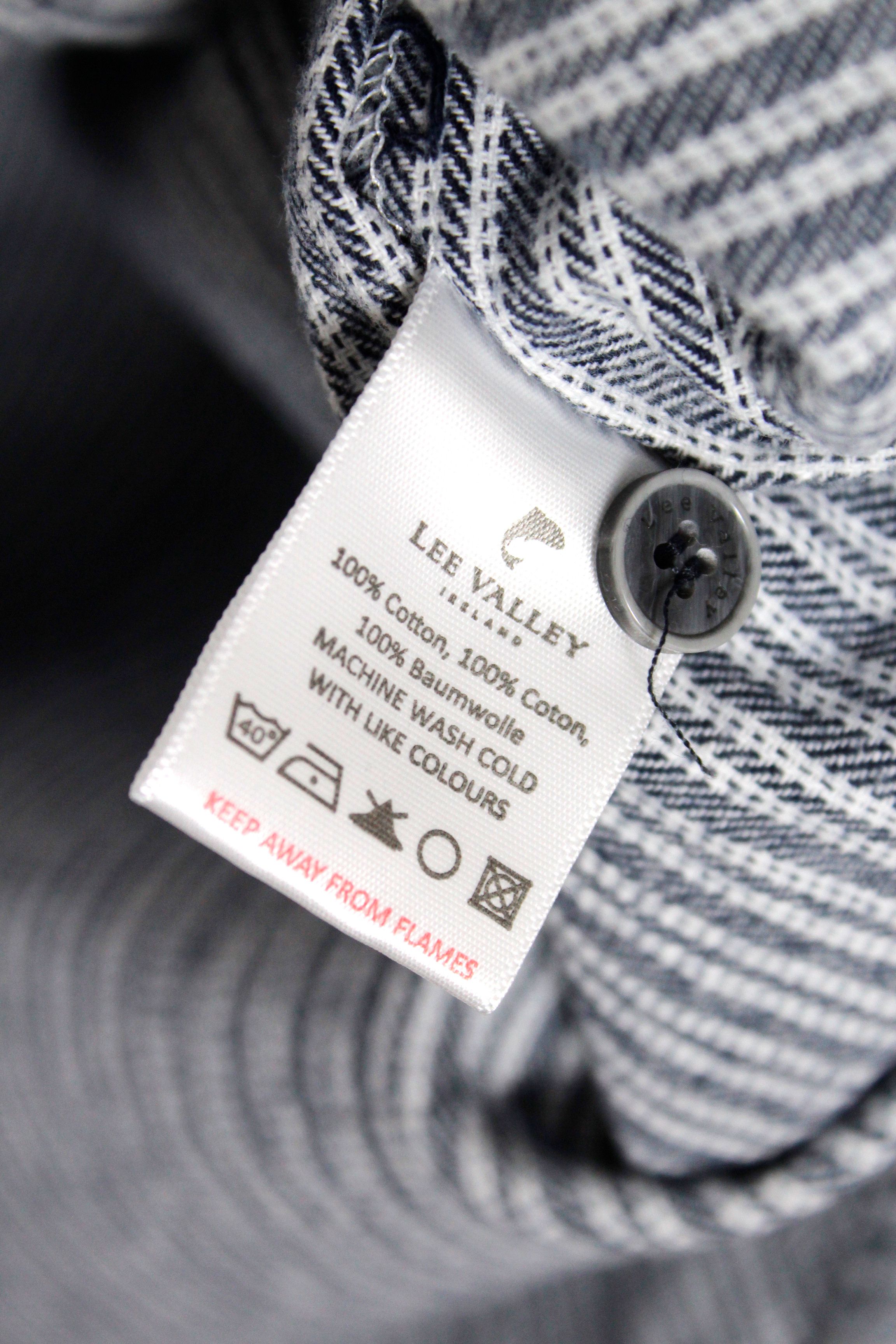 Flannel × Lee Lee Valley Grandfather Striped Flannel Shirt Size US L / EU 52-54 / 3 - 6 Thumbnail
