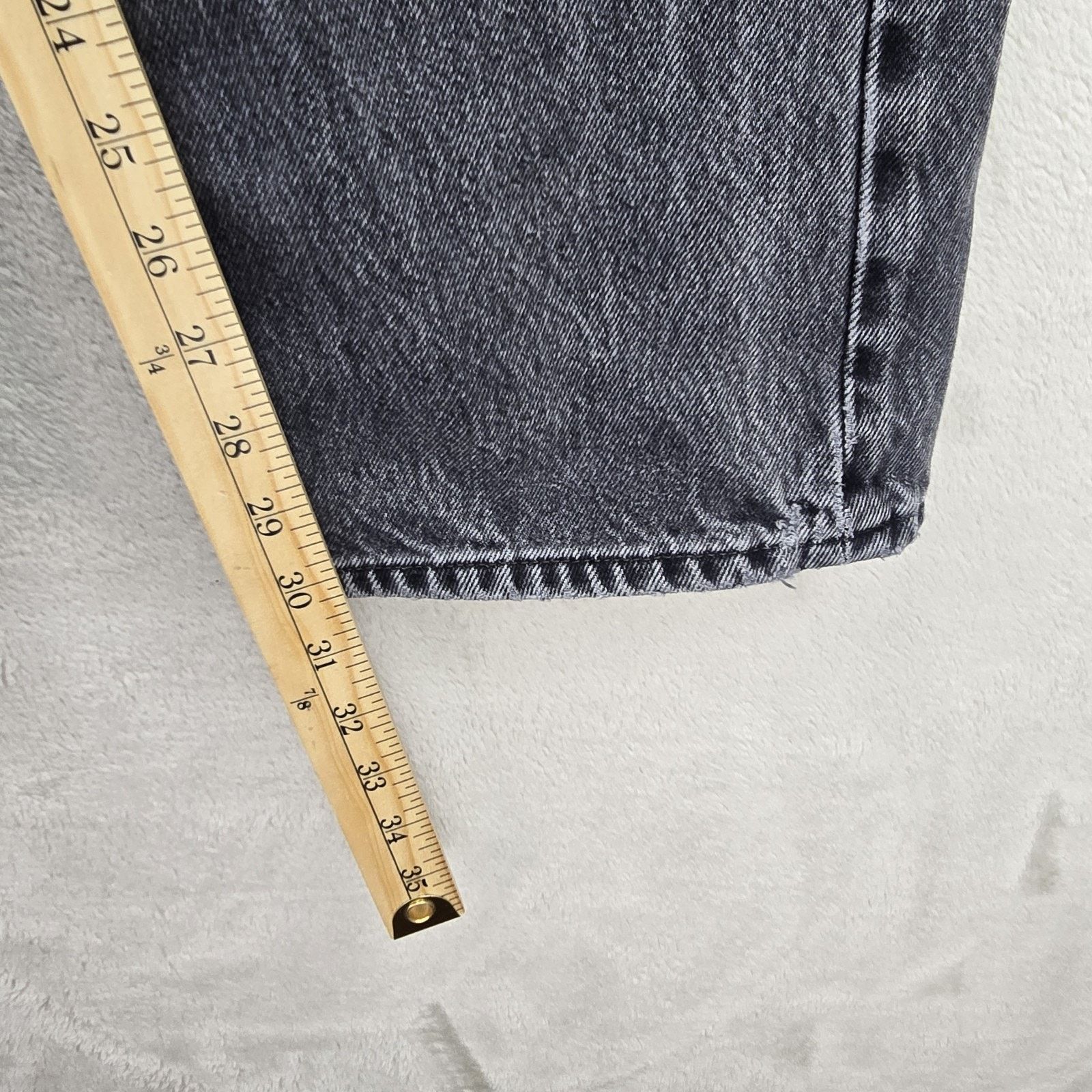 Levi's Levis 501 Jeans Mens 38x34 (Fits 34x30) Black Button Fly Y2K Size US 34 / EU 50 - 13 Thumbnail