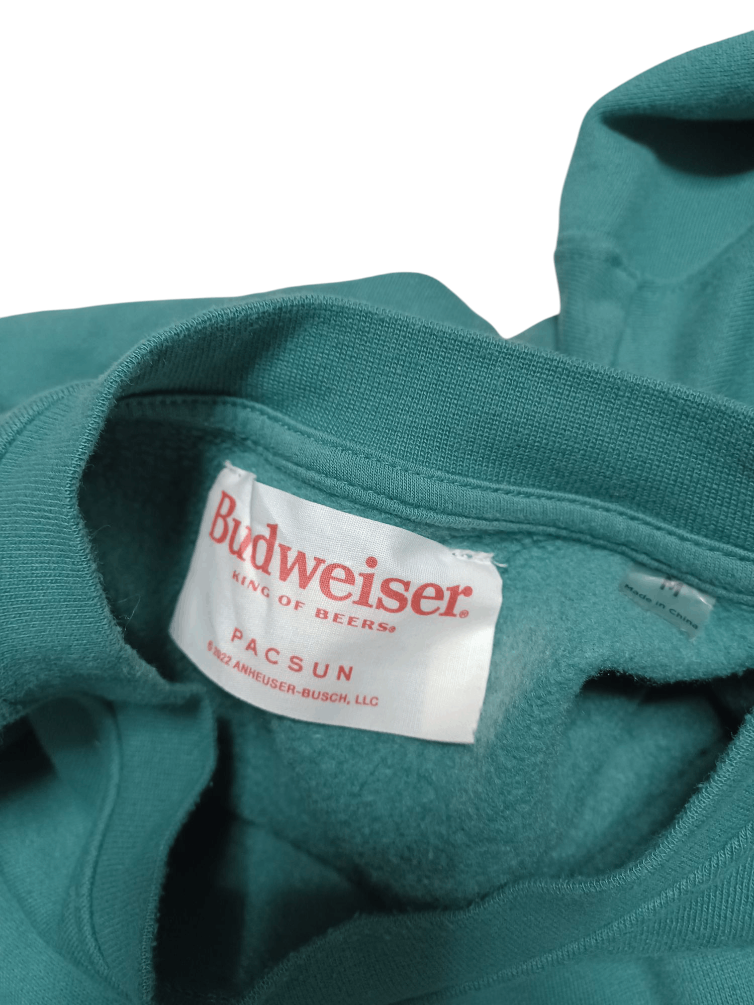 Budweiser BUDWEISER GENUINE BIGLOGO BEER MERCH SWEATSHIRT Size US M / EU 48-50 / 2 - 4 Thumbnail