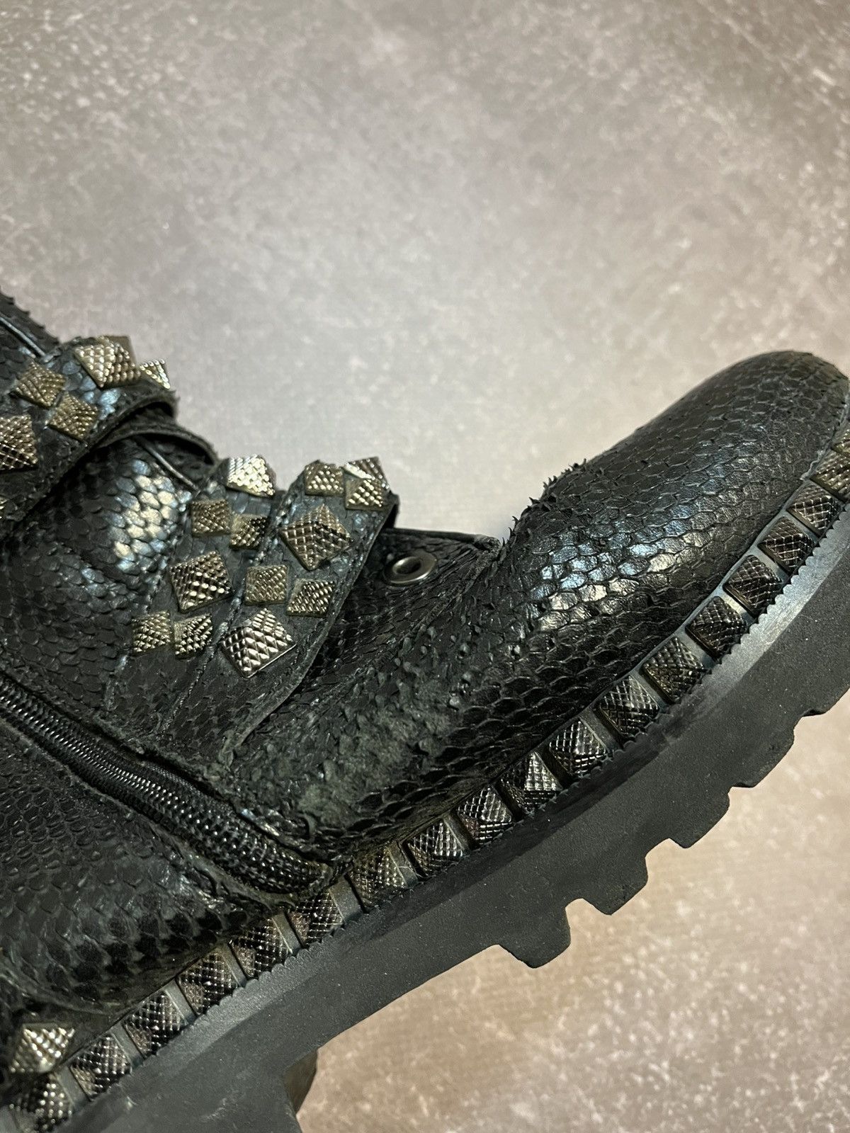 A.S.98 RARE Strap Studded Like AS 98 Airstep Vintage Ankle Boots Size US 9 / IT 39 - 12 Thumbnail