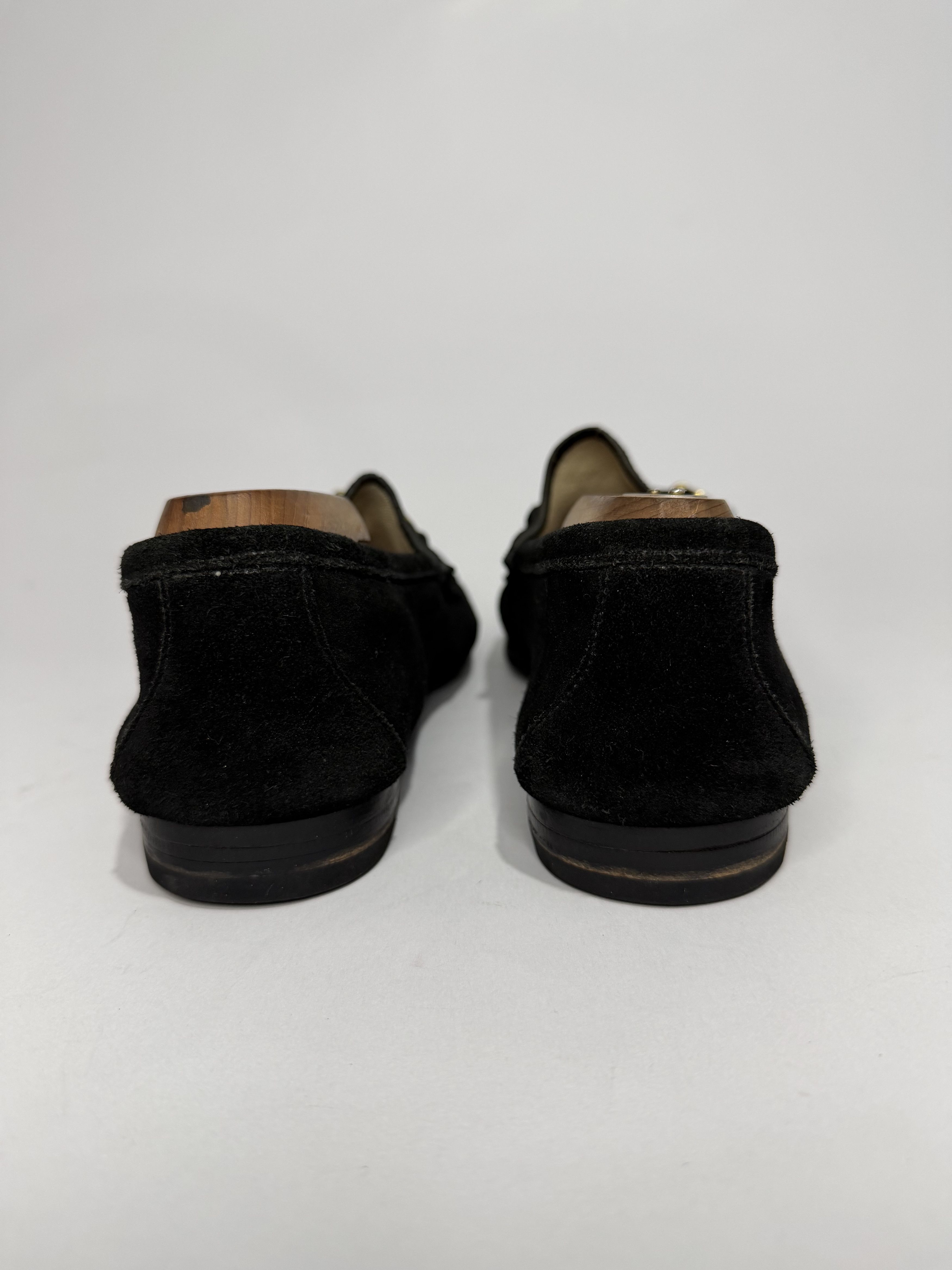 Gucci Gucci Black Suede 1953 Horsebit Loafers Size 7 UK/ 8 US Size US 8 / EU 41 - 4 Thumbnail