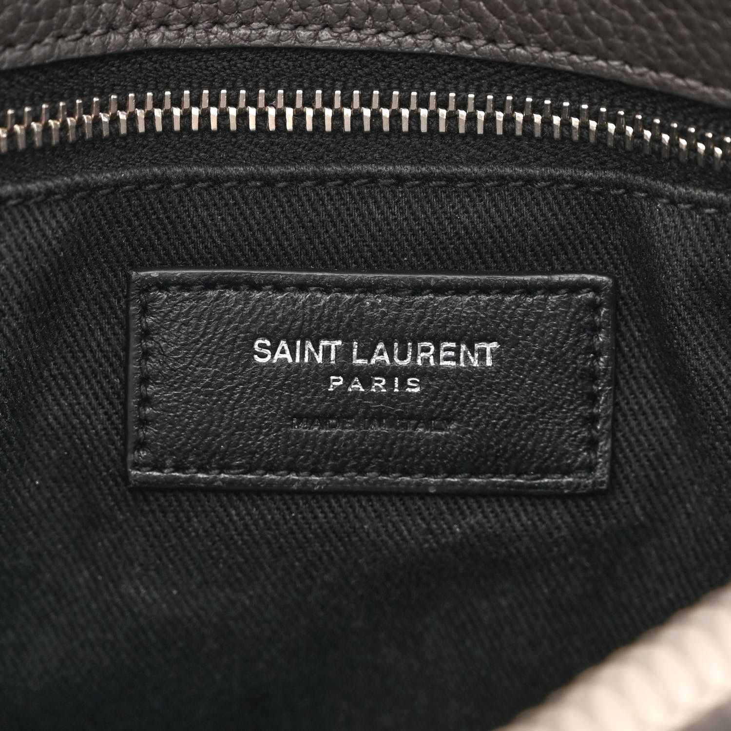 Saint Laurent Paris o1b1hav110824 Size: OS / Sac De Baby Leather Bag in Black Size ONE SIZE - 6 Thumbnail