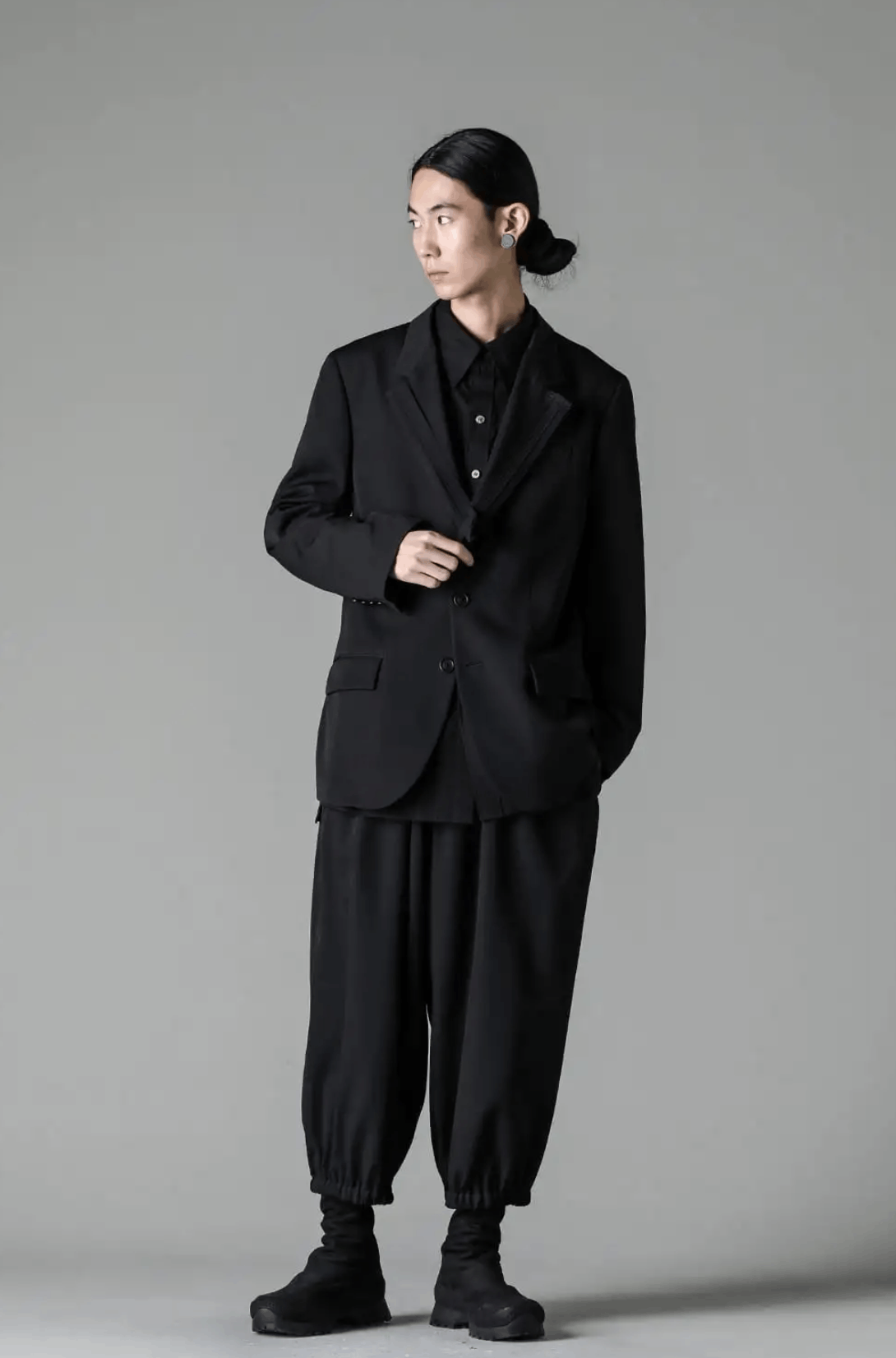 Yohji Yamamoto Yohji Yamamoto Pour Homme SS20 - Wool Tab Gather Pants Size US 30 / EU 46 - 10 Thumbnail