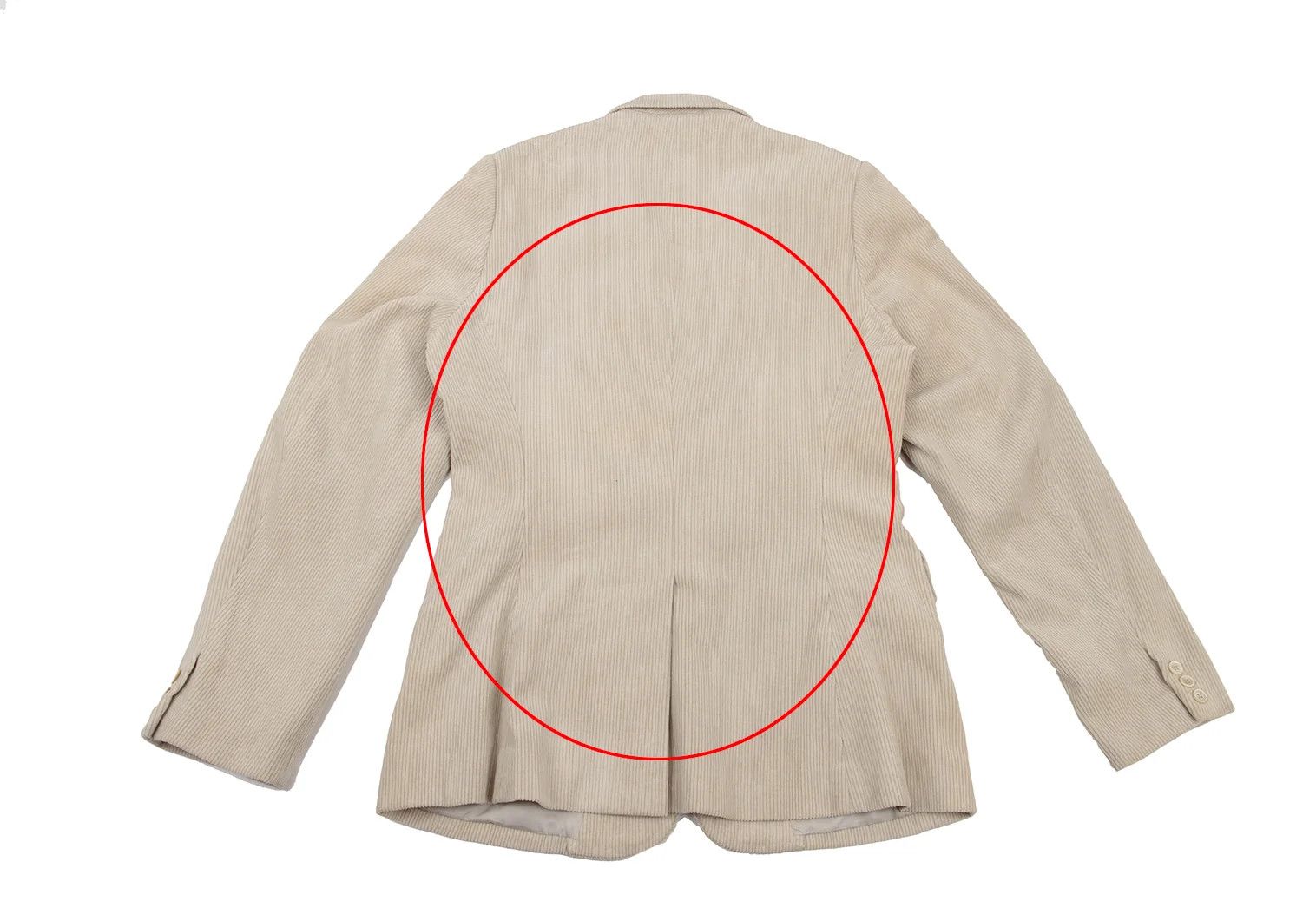 Yohji Yamamoto Yohji Yamamoto Corduroy 3B Jacket Beige M Size US M / EU 48-50 / 2 - 14 Thumbnail