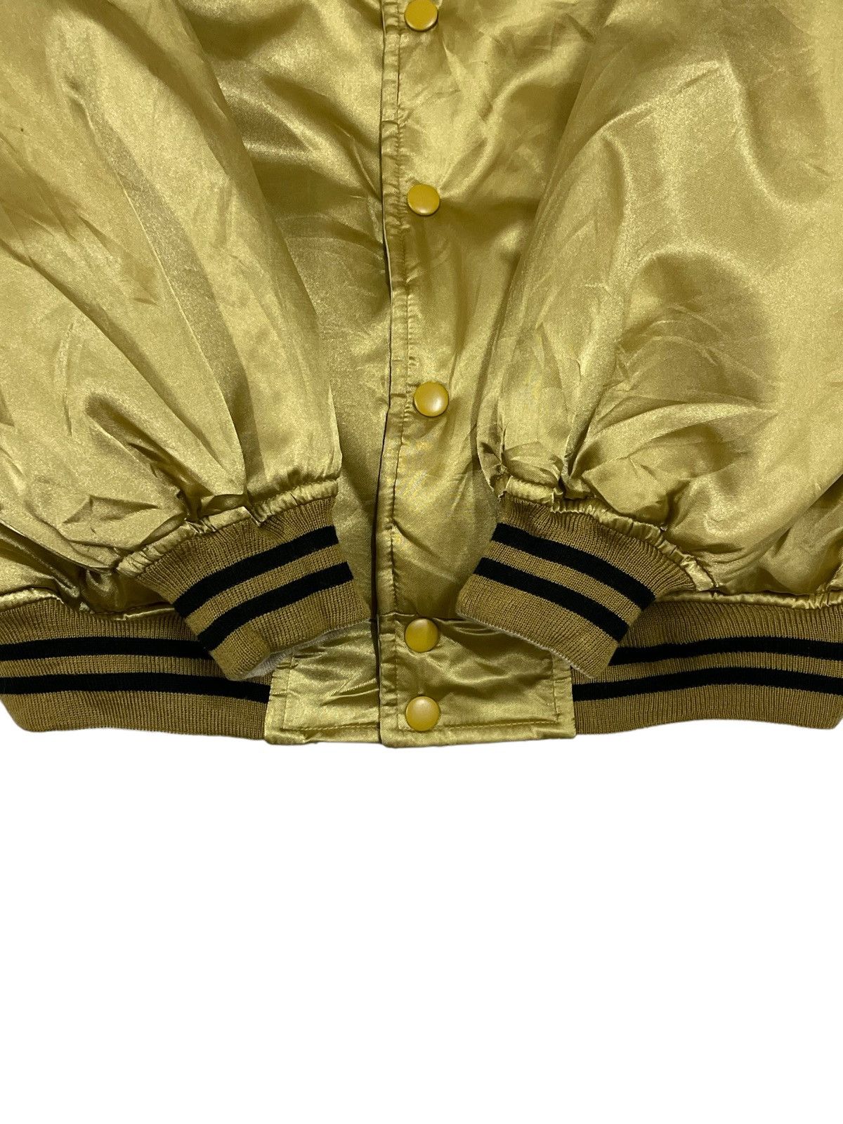 Ring Jacket Vintage Gold Malts Beer Embroidery Reversible Bomber Jacket Size US M / EU 48-50 / 2 - 7 Thumbnail