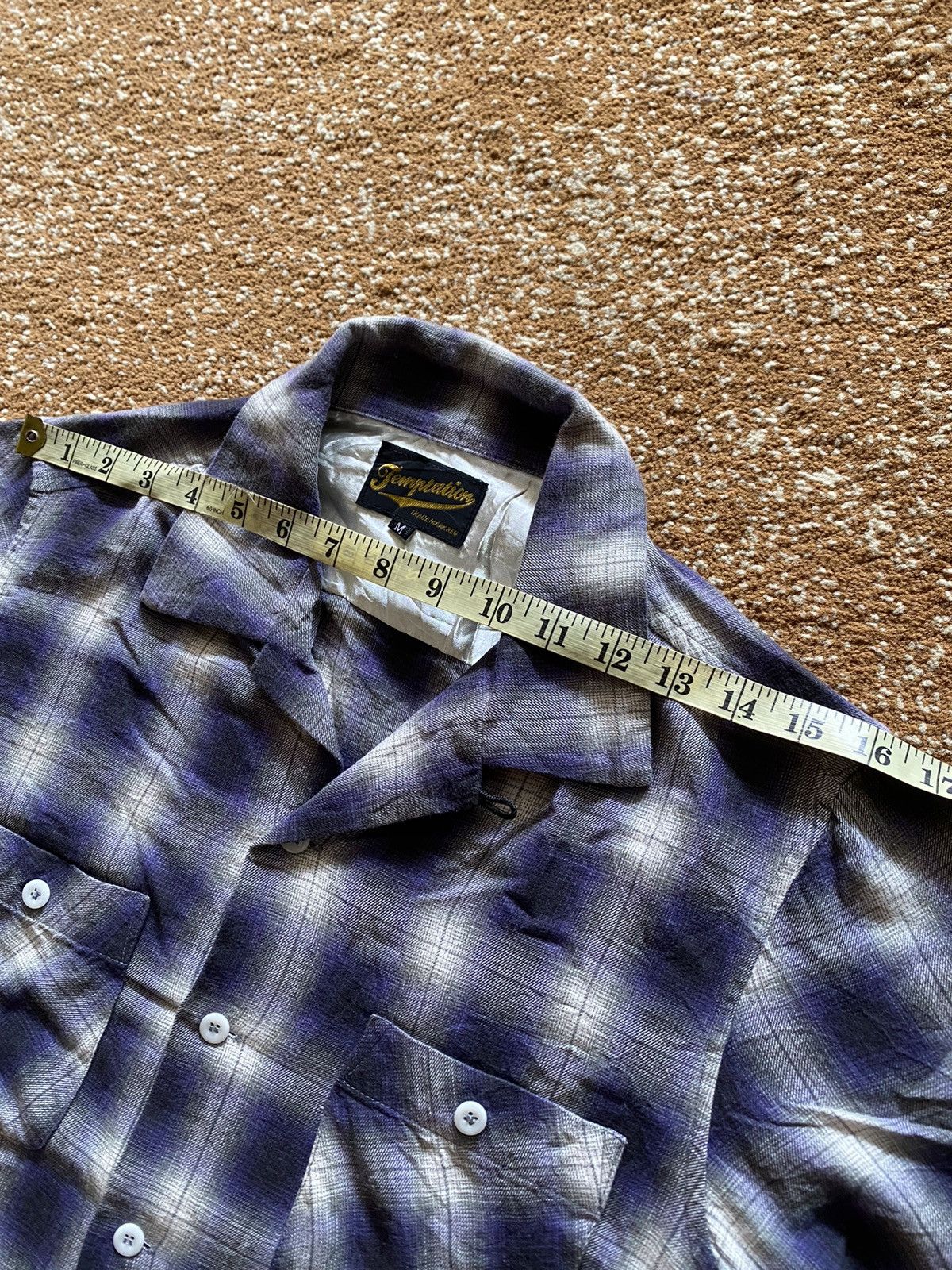 Japanese Brand Temptation plaid button shirt Size US M / EU 48-50 / 2 - 8 Thumbnail