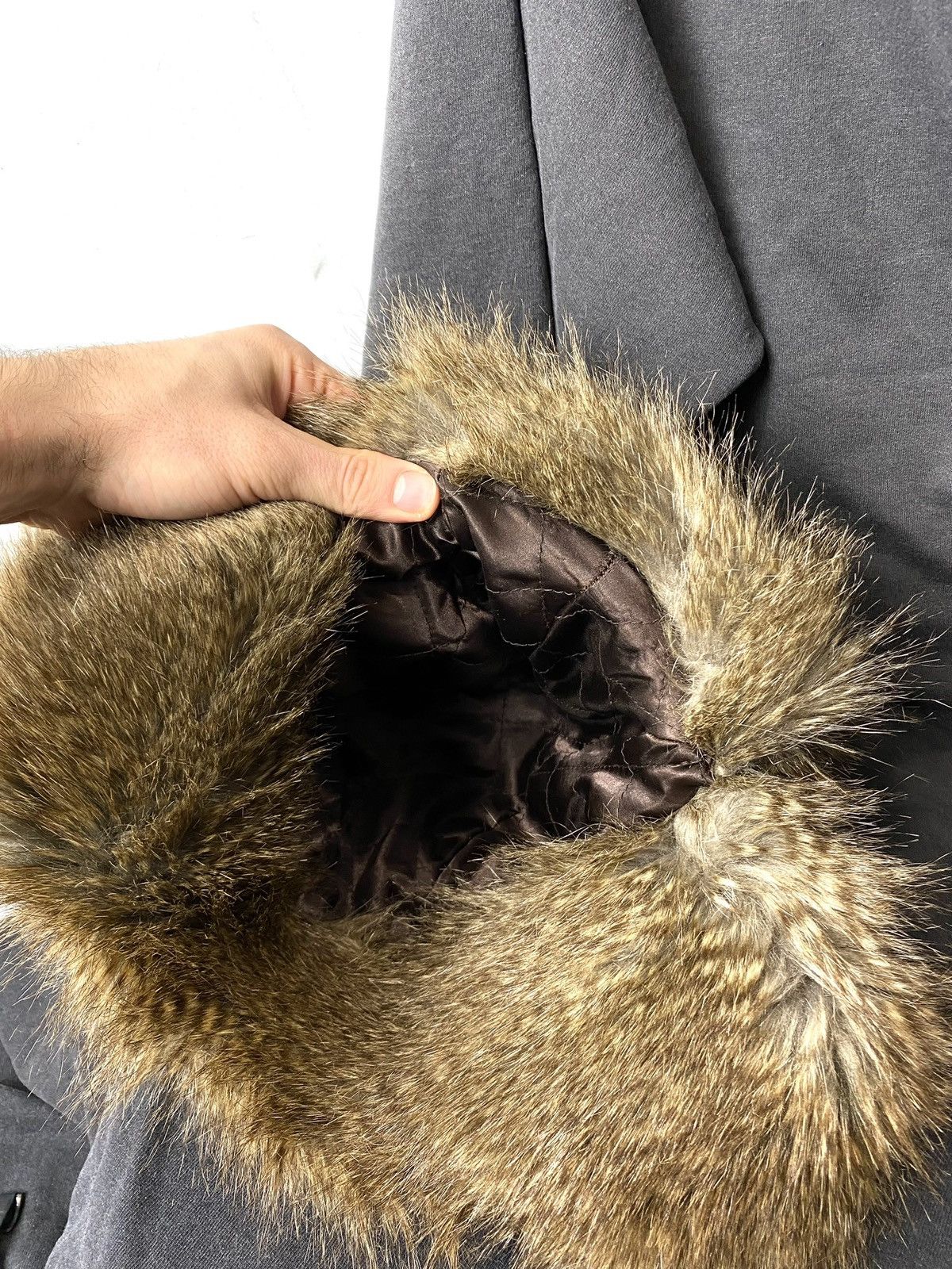 Vintage Vintage 90s Ushanka Beanie Mohair Streetwear Hype American Size ONE SIZE - 4 Thumbnail