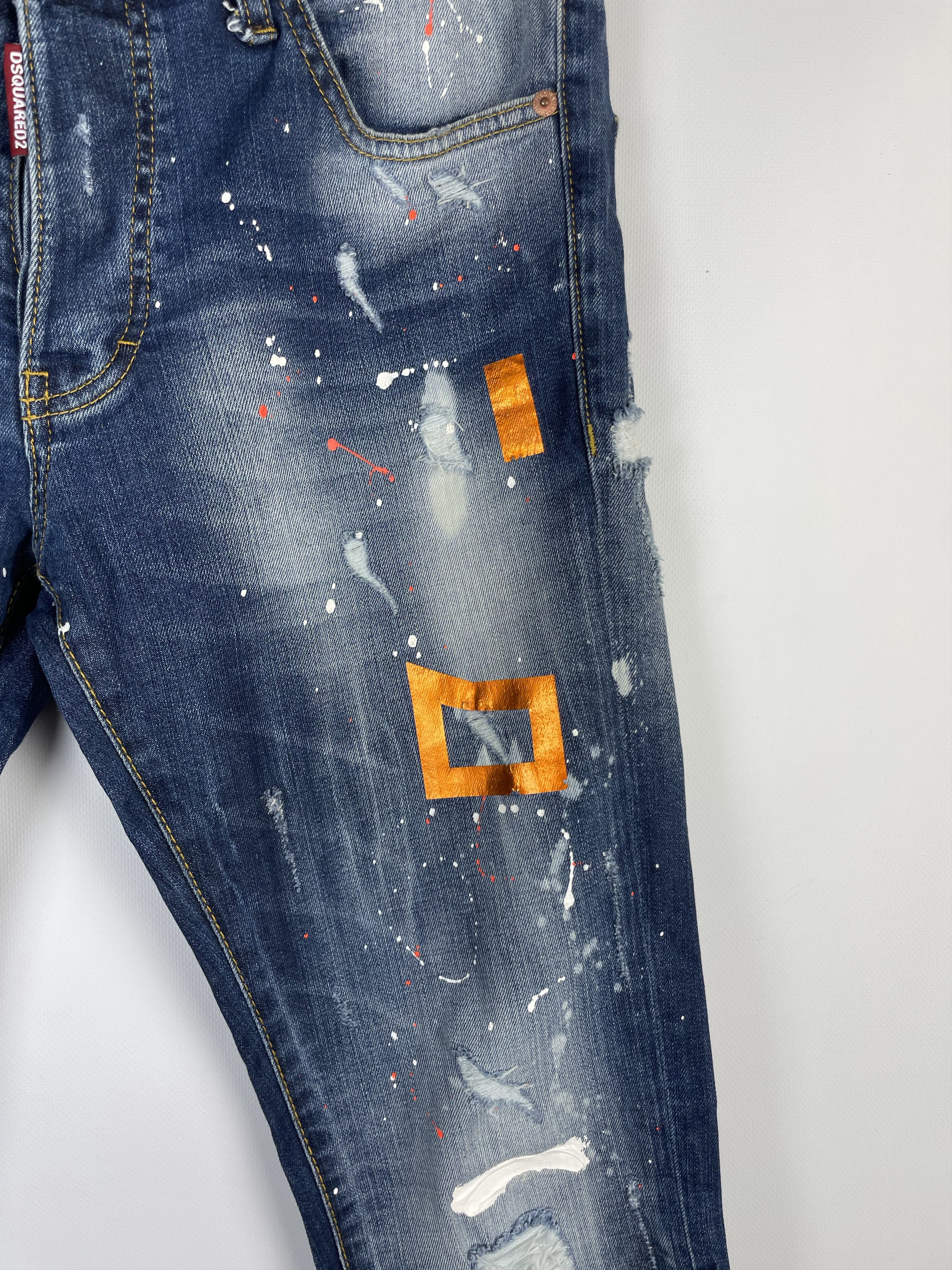Dsquared2 Dsquared2 d2 hype vintage pants jeans y2k Size US 32 / EU 48 - 6 Thumbnail